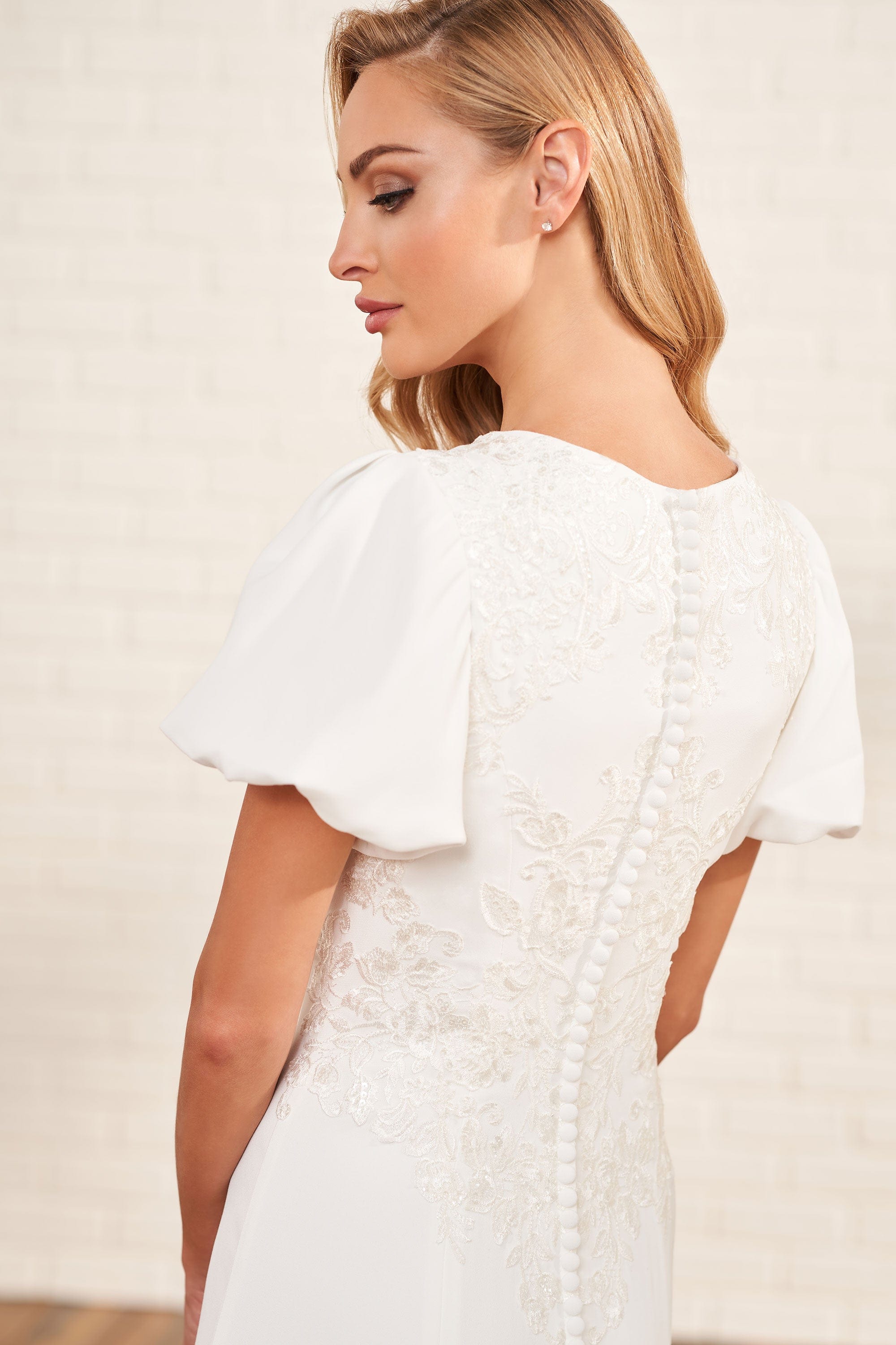 Modest by Mon Cheri Wedding Dress Modest by Mon Cheri: MOD1820