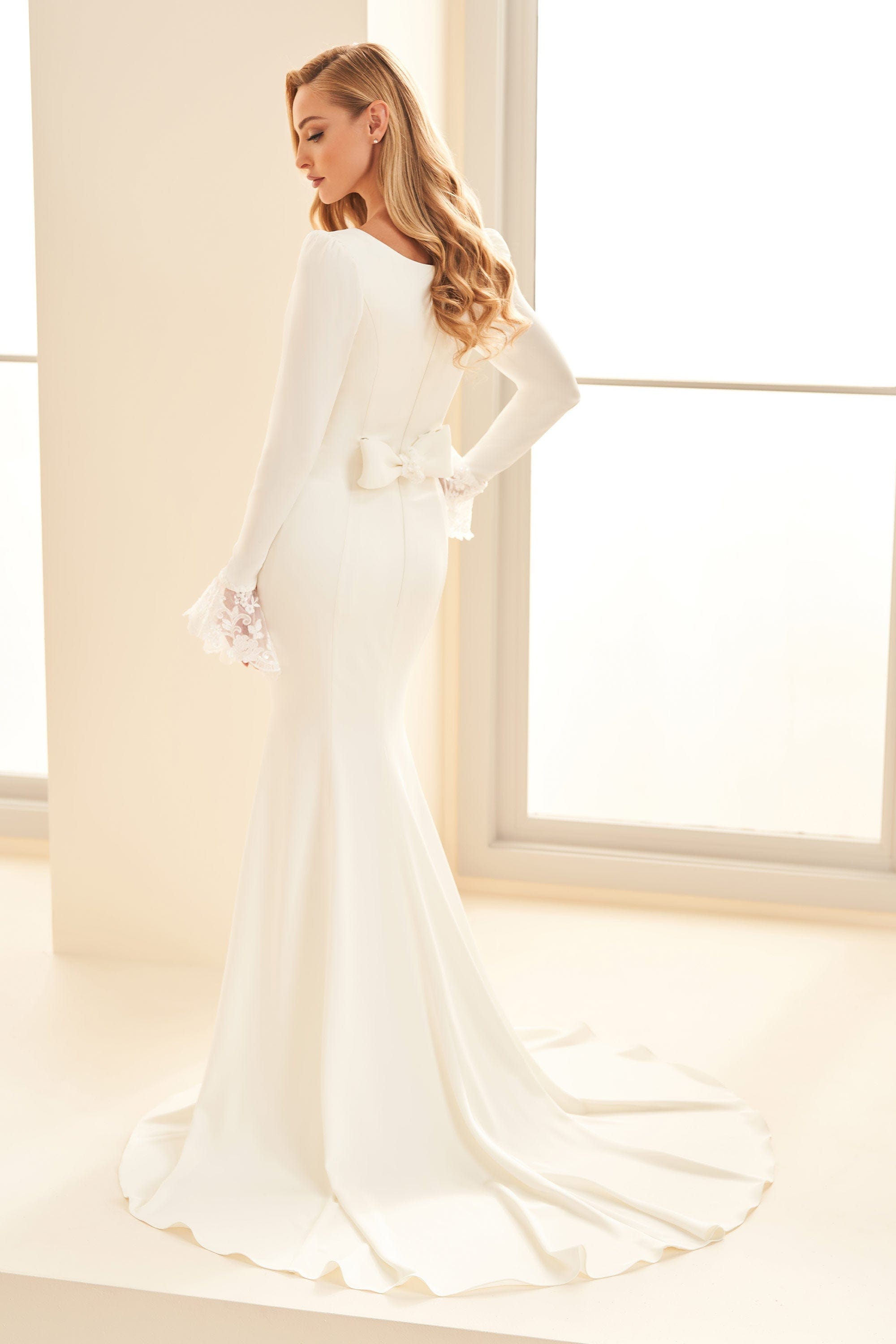 Modest by Mon Cheri Wedding Dress Modest by Mon Cheri: MOD1824