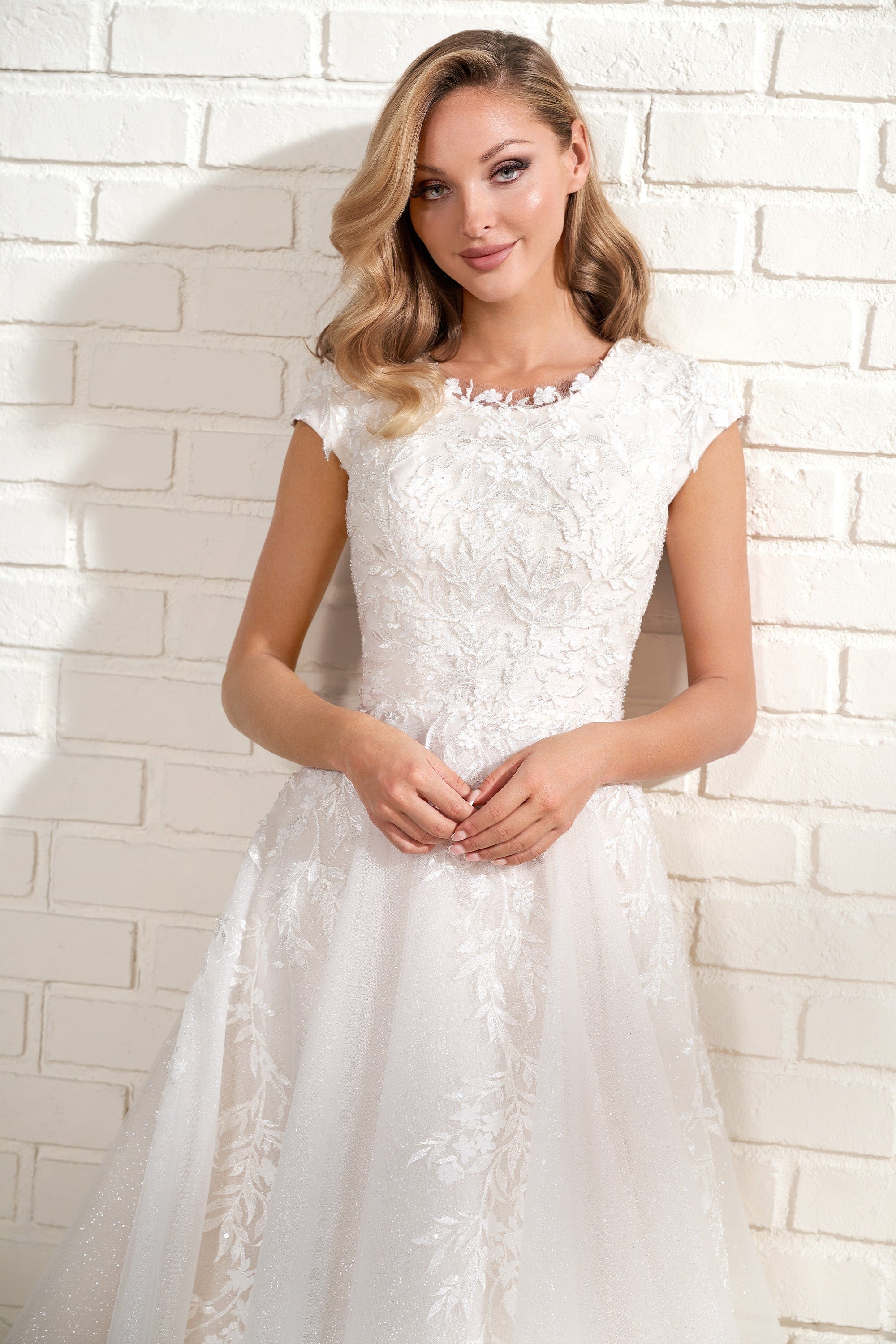 Modest by Mon Cheri Wedding Dress Modest by Mon Cheri: MOD206