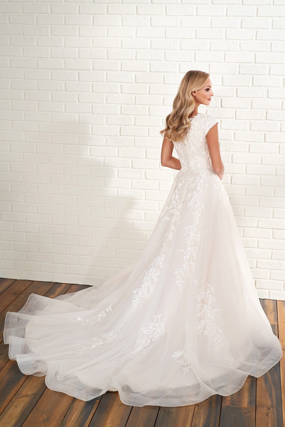 Modest by Mon Cheri Wedding Dress Modest by Mon Cheri: MOD206