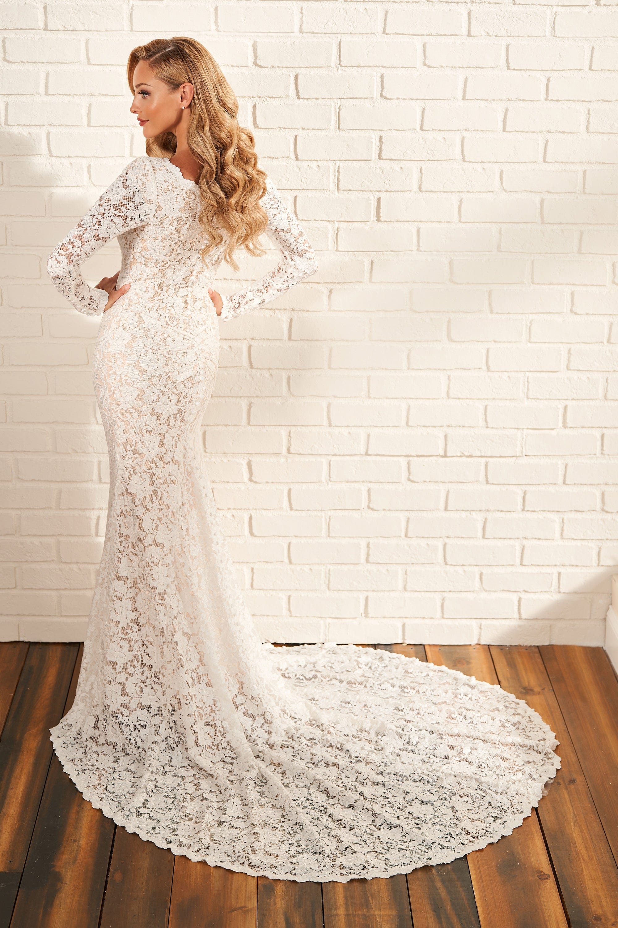 Modest by Mon Cheri Wedding Dress Modest by Mon Cheri: MOD222