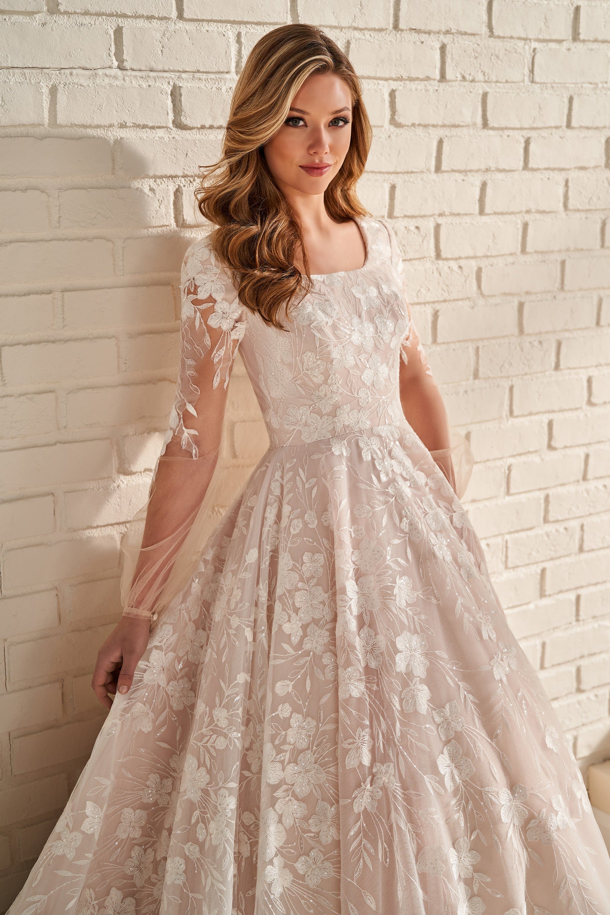 Modest by Mon Cheri Wedding Dress Modest by Mon Cheri: MOD958