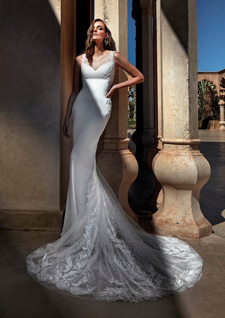 mermaid wedding dress price Pronovias: Arial