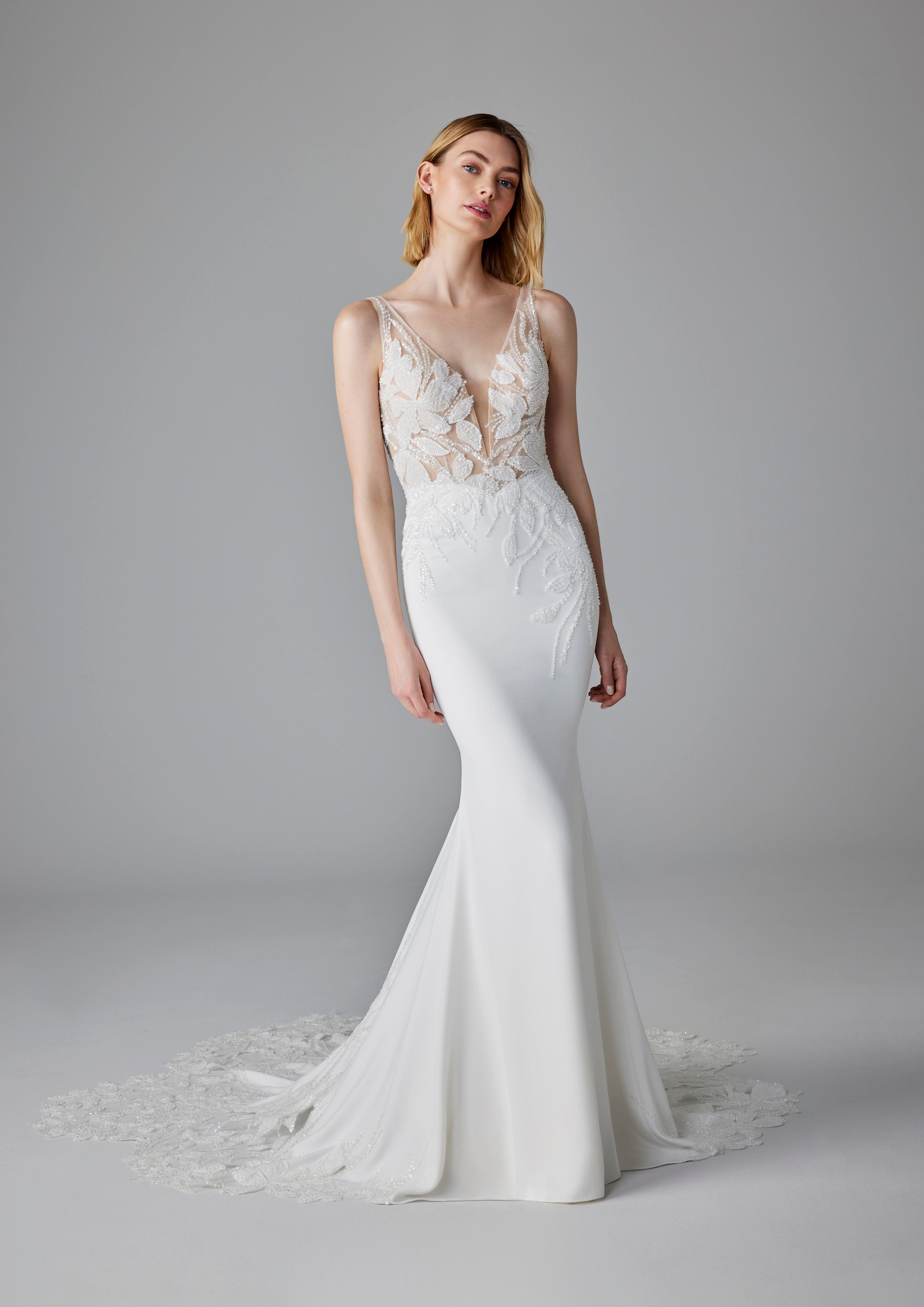 Pronovias Wedding Dress Off White/Nude / 0 Pronovias: Debby