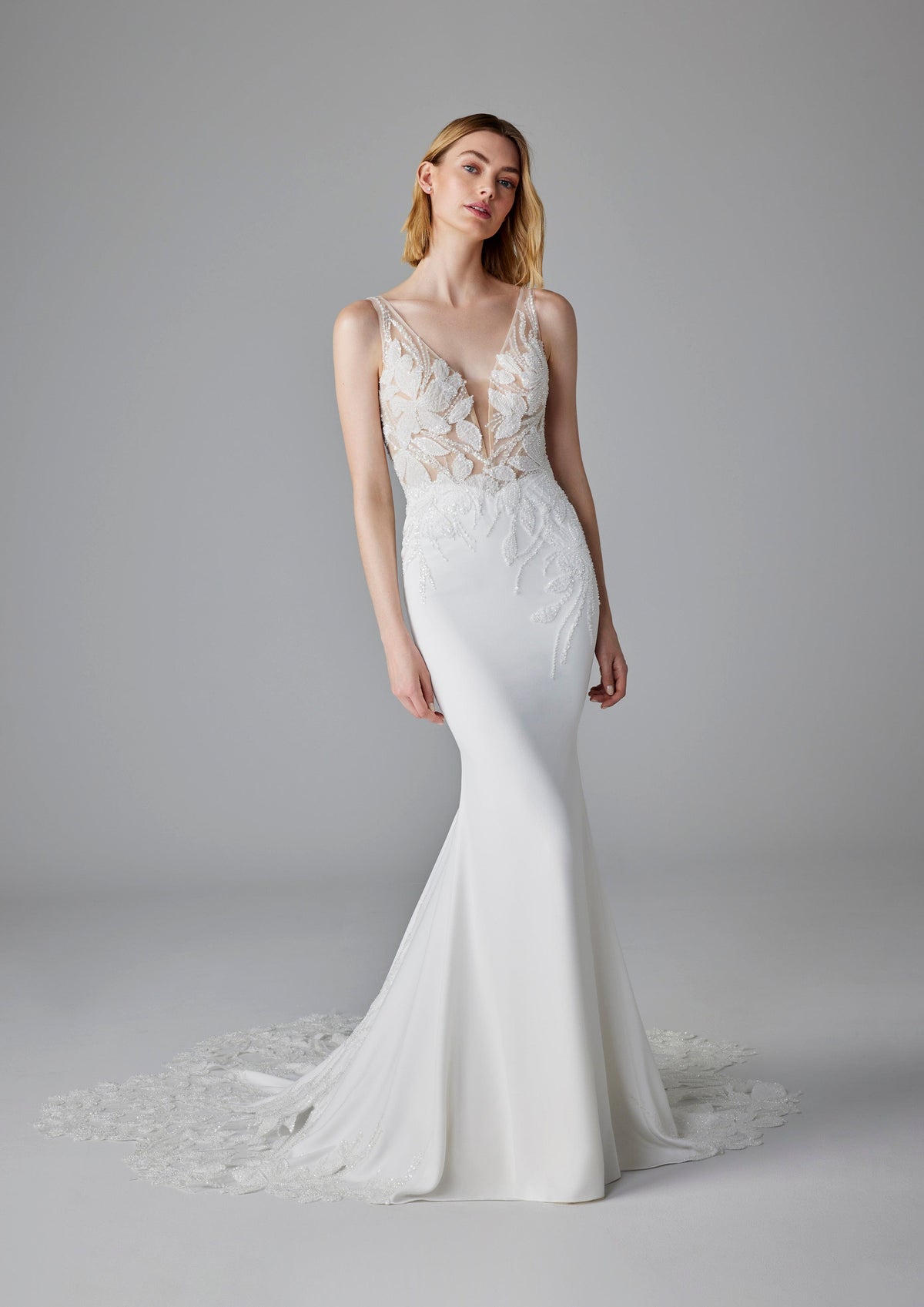 Pronovias Wedding Dress Off White/Nude / 0 Pronovias: Debby