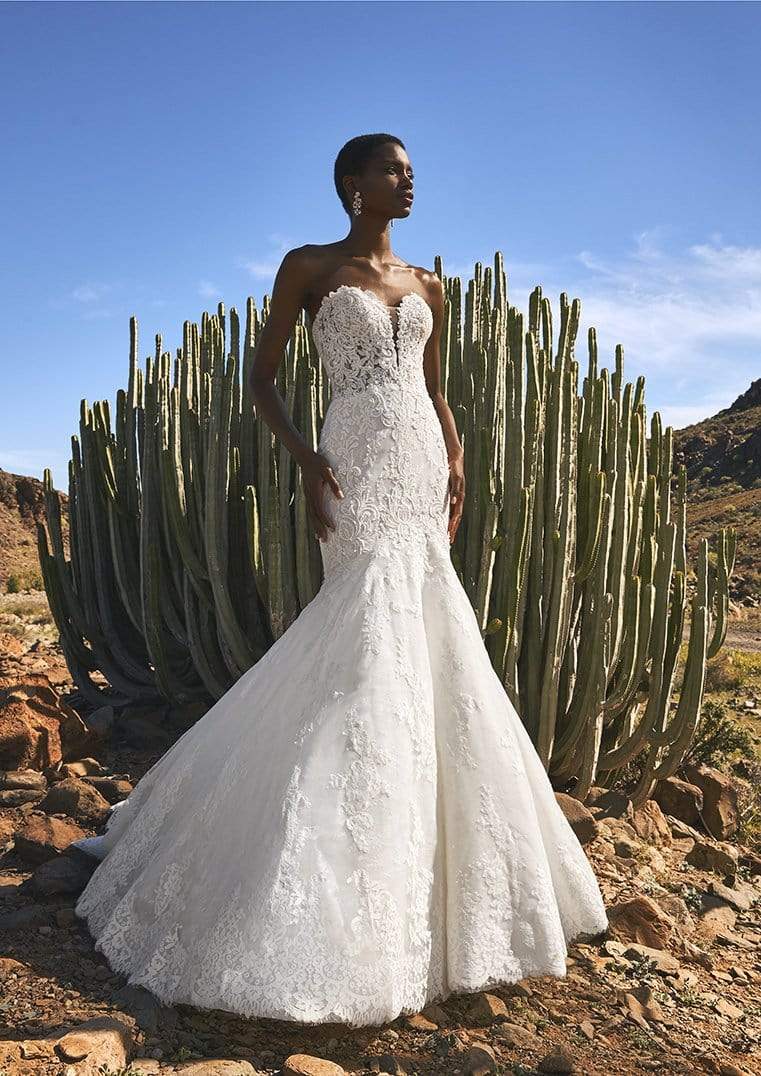 Pronovias Wedding Dress 12 / Off White/Nude Pronovias: Fingal (Clearance)