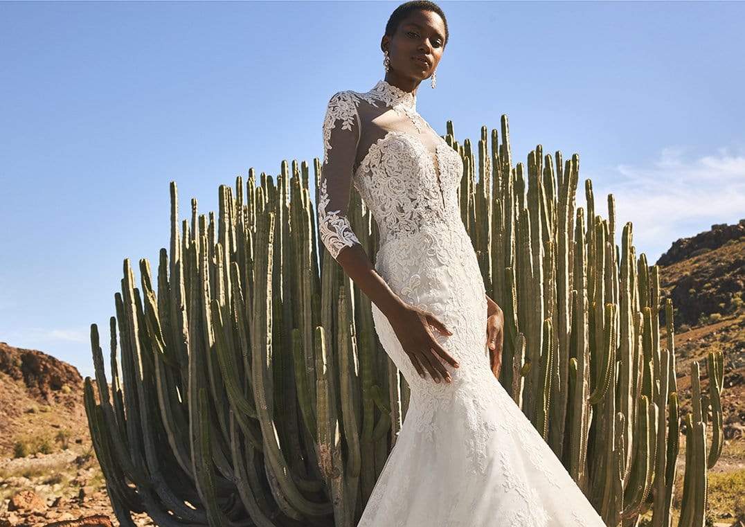 Pronovias Wedding Dress 12 / Off White/Nude Pronovias: Fingal (Clearance)