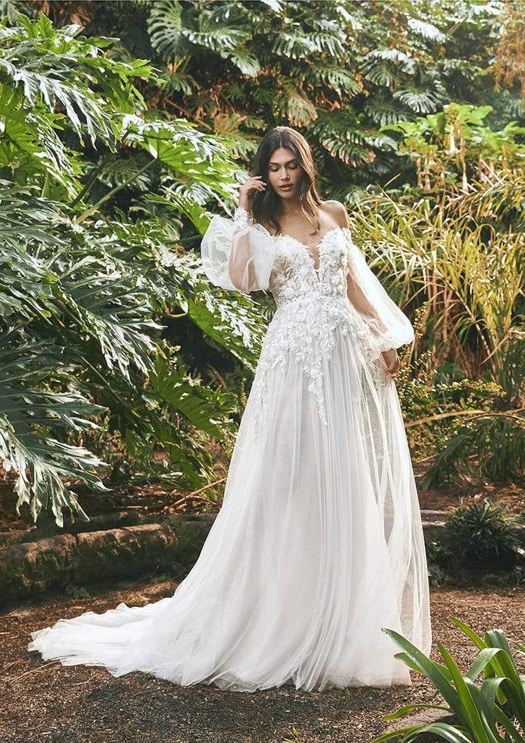 Pronovias Wedding Dress 10 / Off White Pronovias: Lenkois(Clearance)
