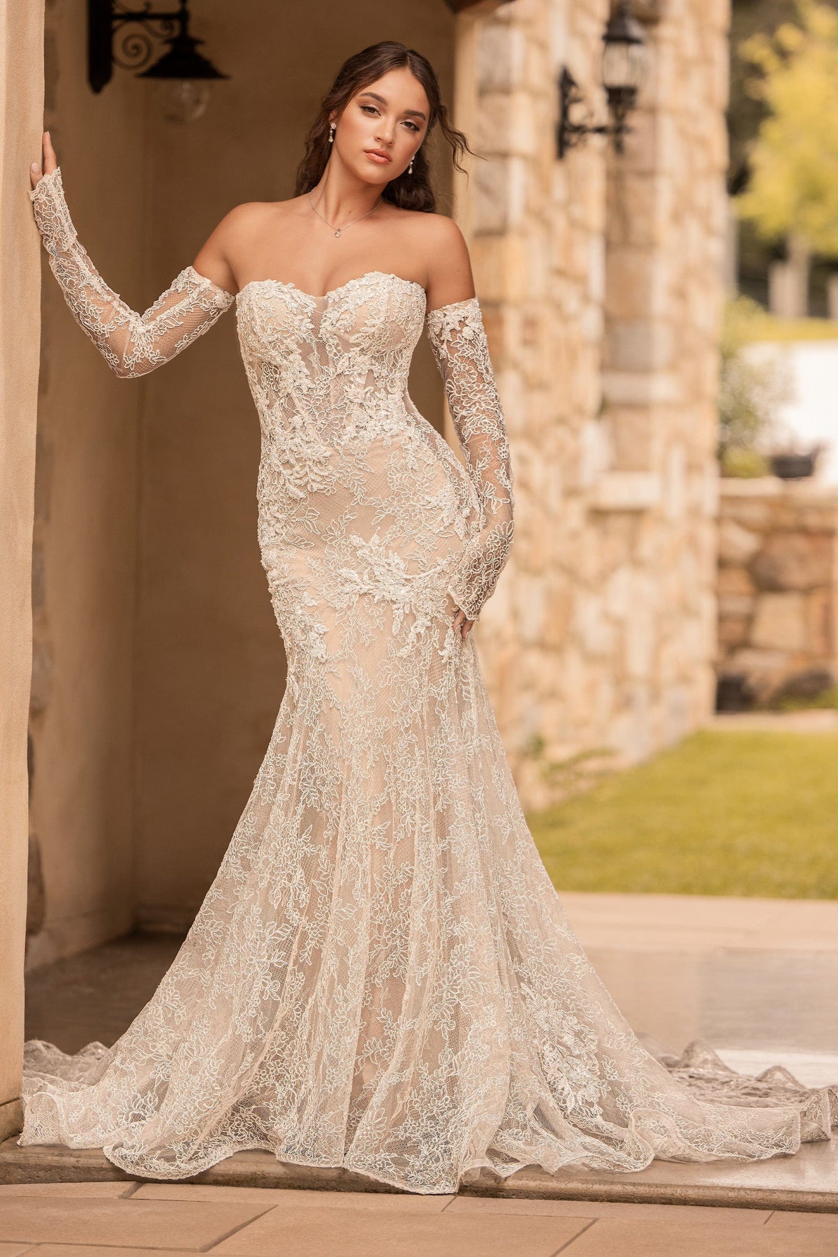 Sophia Tolli Wedding Dress 0 / Ivory/Nude Sophia Tolli: ST643 - Clover