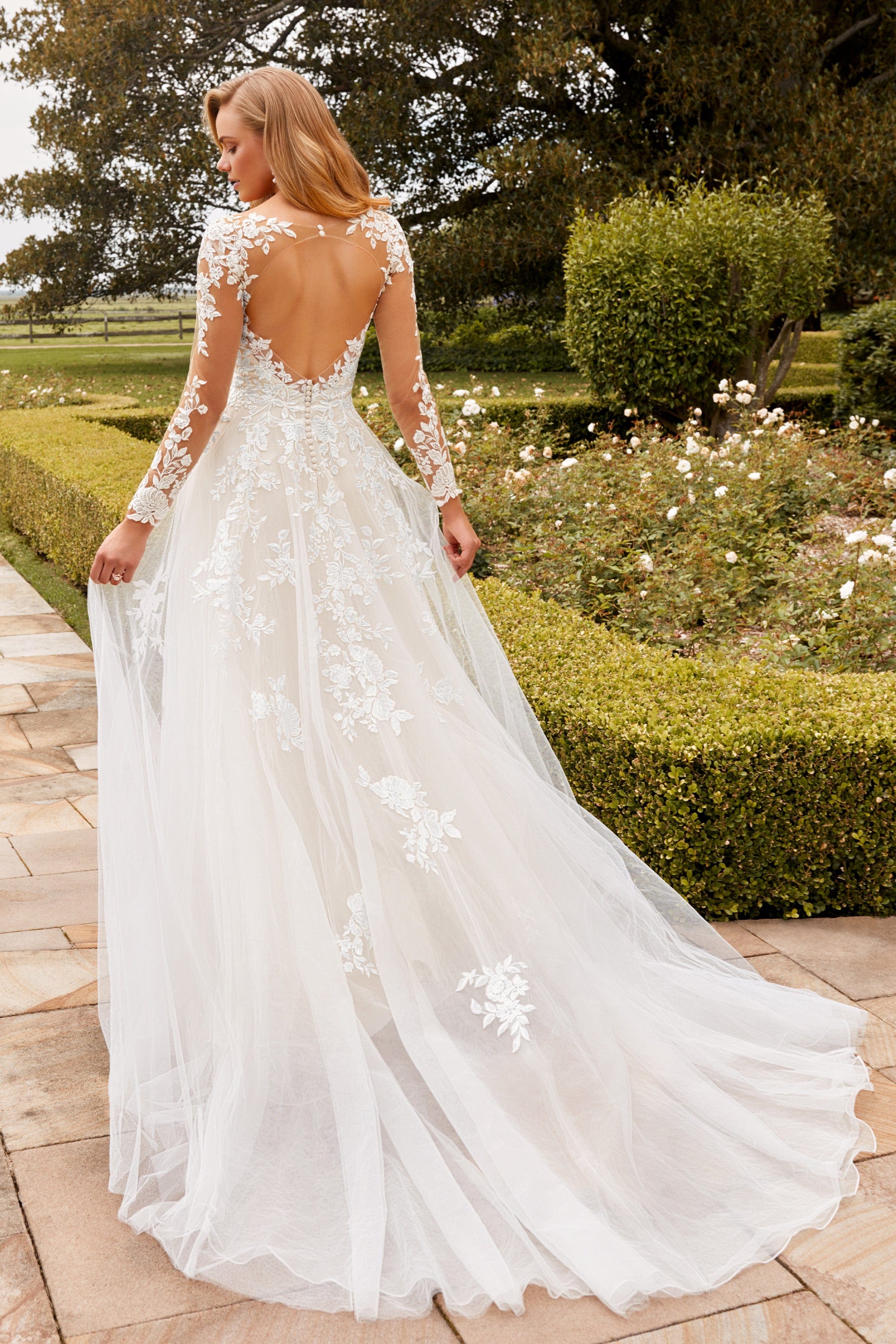 Sophia Tolli Wedding Dress 0 / Ivory/ Soft Blush Sophia Tolli: Y22261 - Ambrose