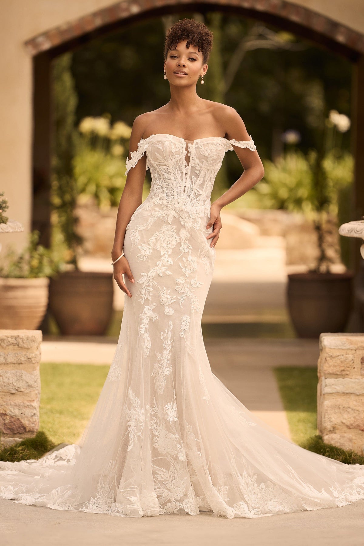 Sophia Tolli Wedding Dress 0 / Ivory/Blush Sophia Tolli: Y3160 - Anke