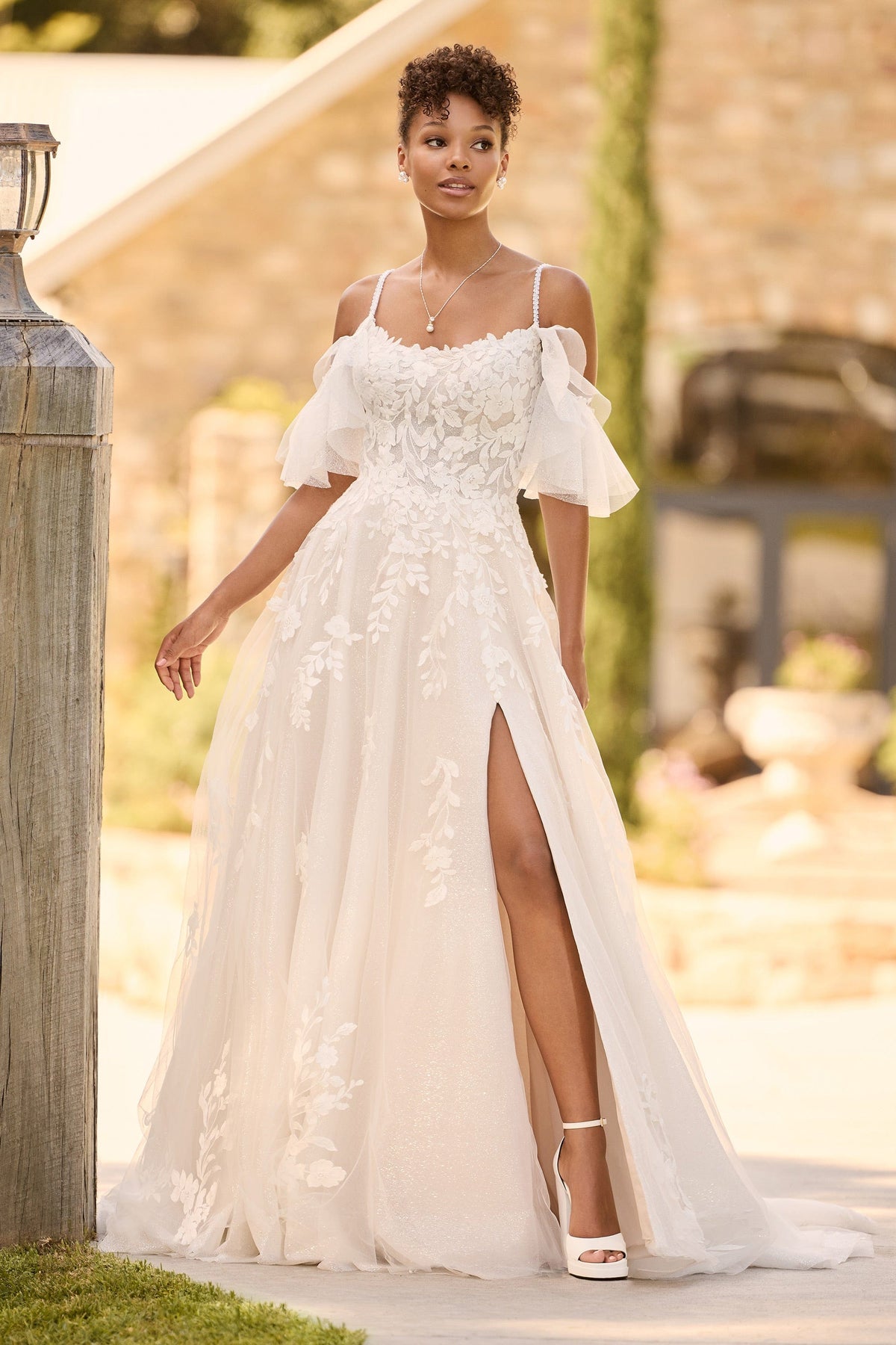 Sophia Tolli Wedding Dress 0 / Ivory/Champagne Sophia Tolli: Y3162 - Eloise