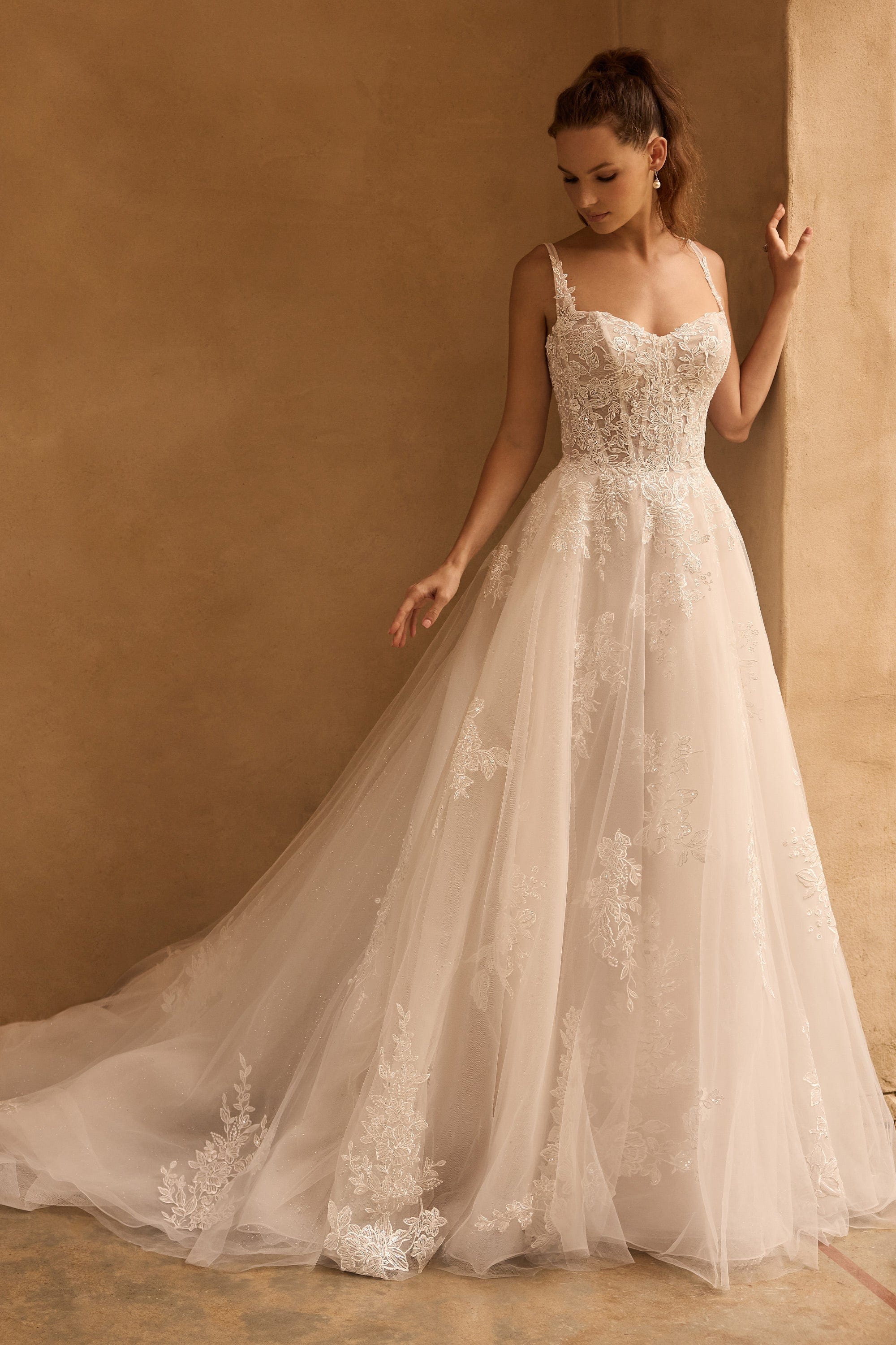 Sophia Tolli Wedding Dress 0 / Ivory/Nude Sophia Tolli: Y3173 - Maya