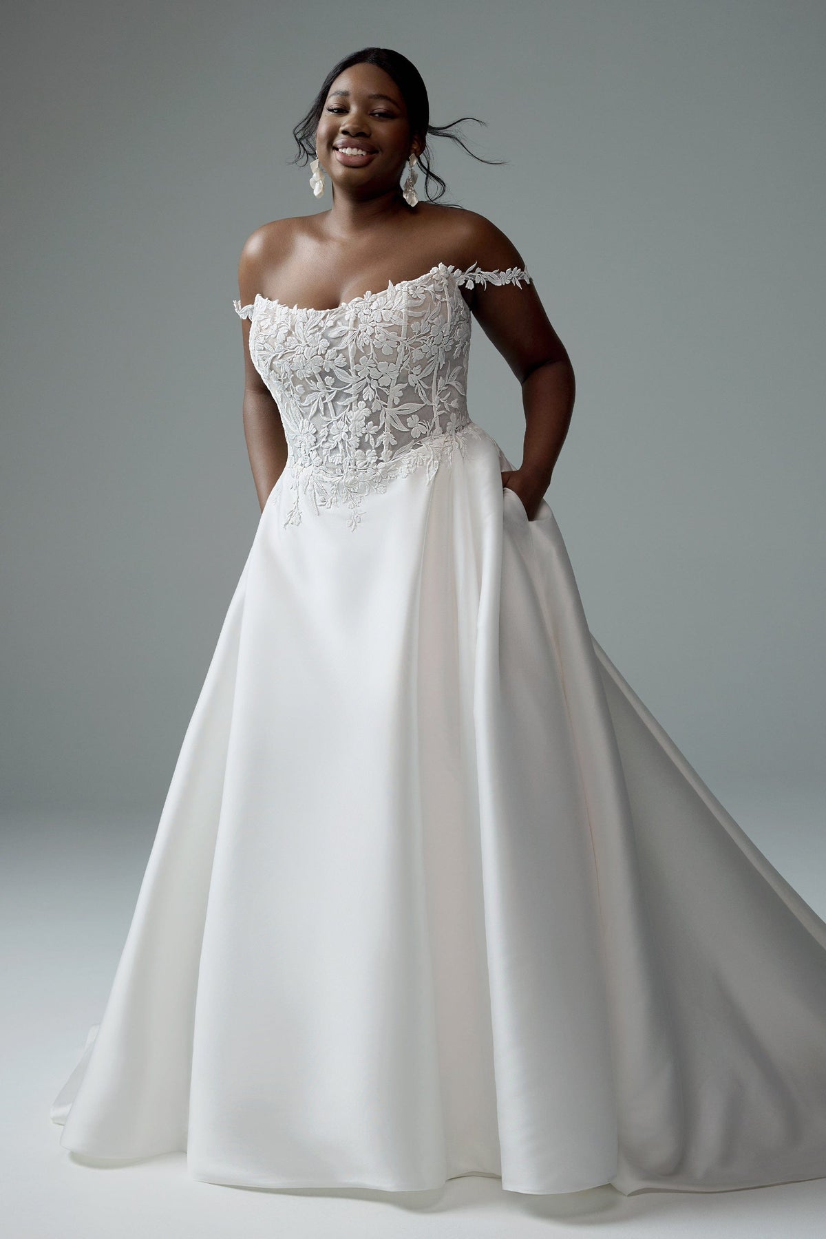 Sophia Tolli Wedding Dress 0 / Ivory Sophia Tolli: Y3184FI - Joey
