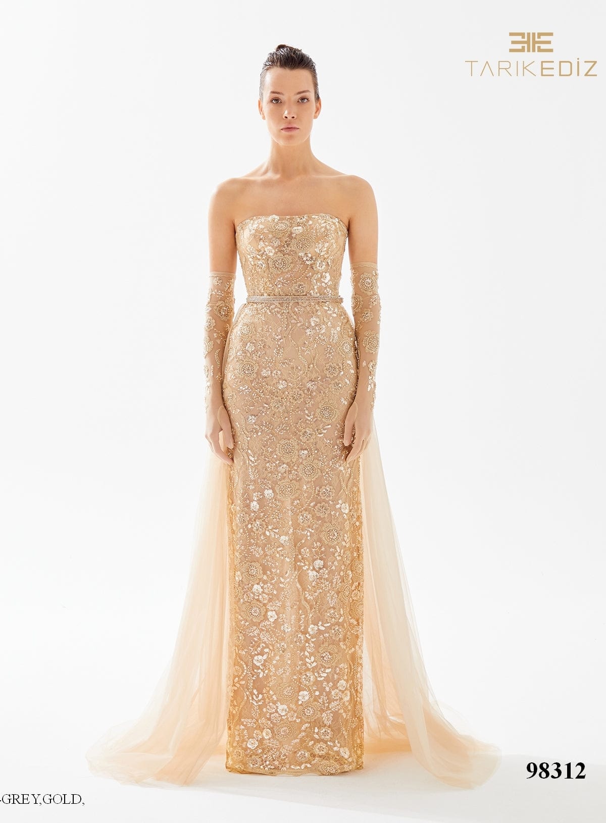 Gold gowns for on sale sale