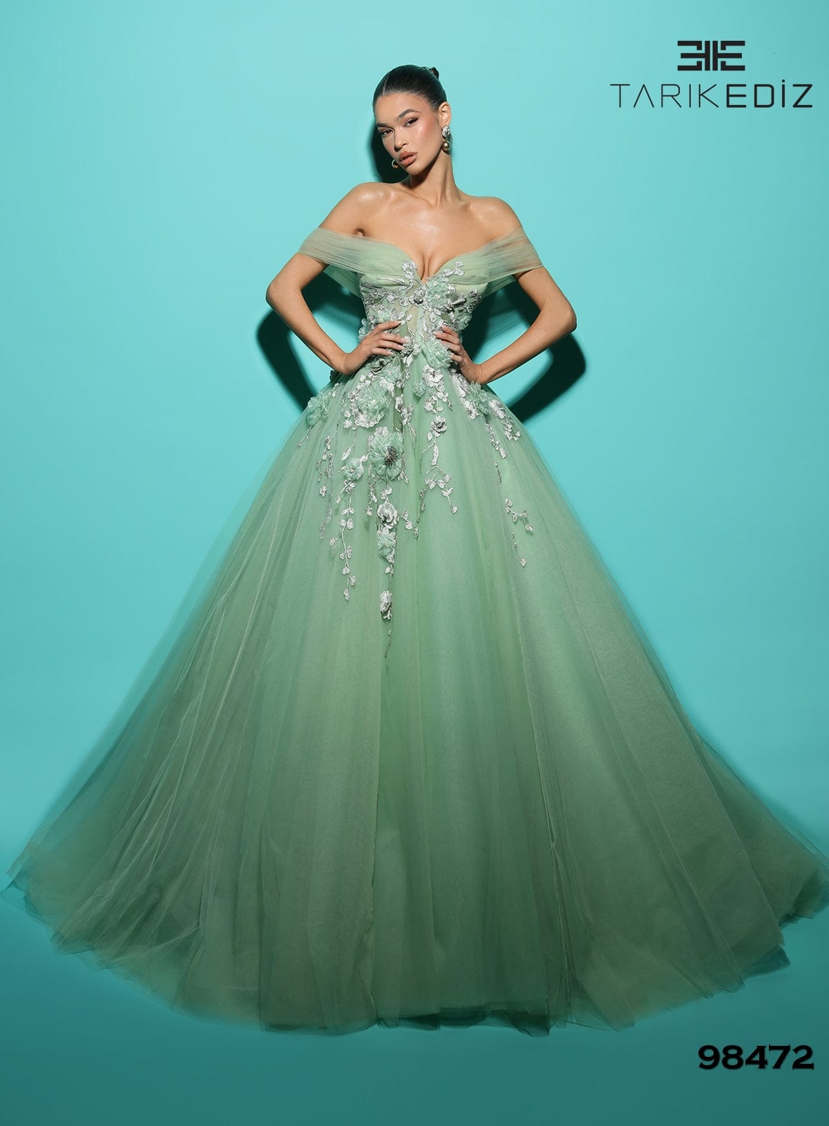 Tarik Ediz Evening Dress Tarik Ediz: 98472