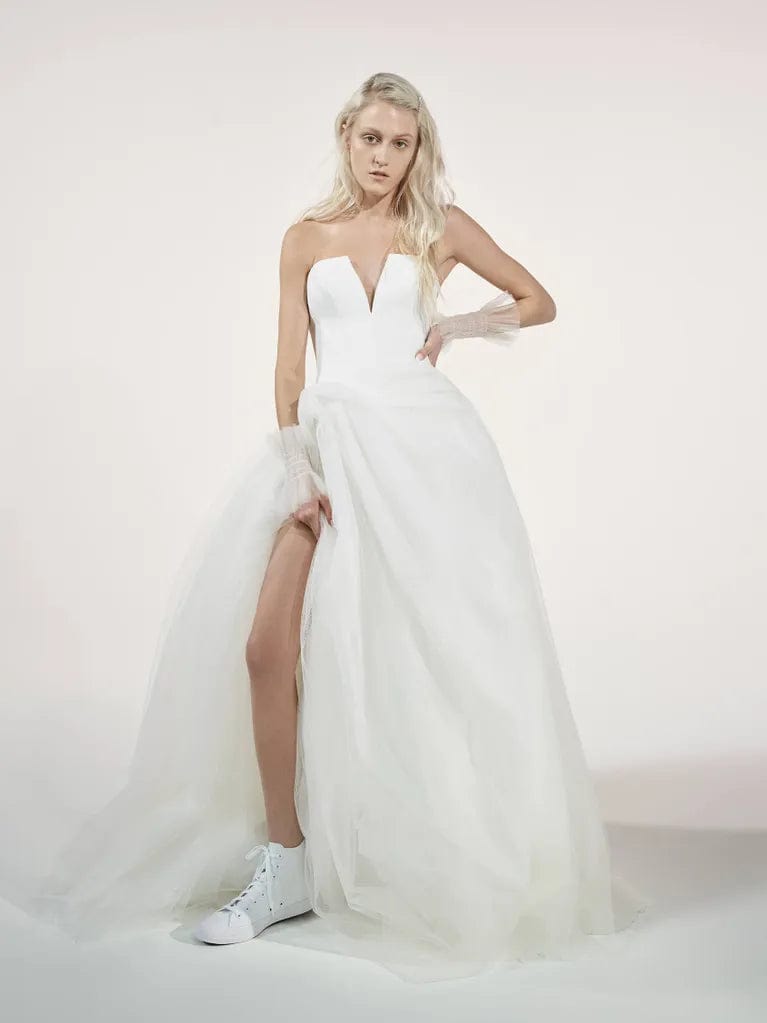 Vera wang top bespoke wedding dress