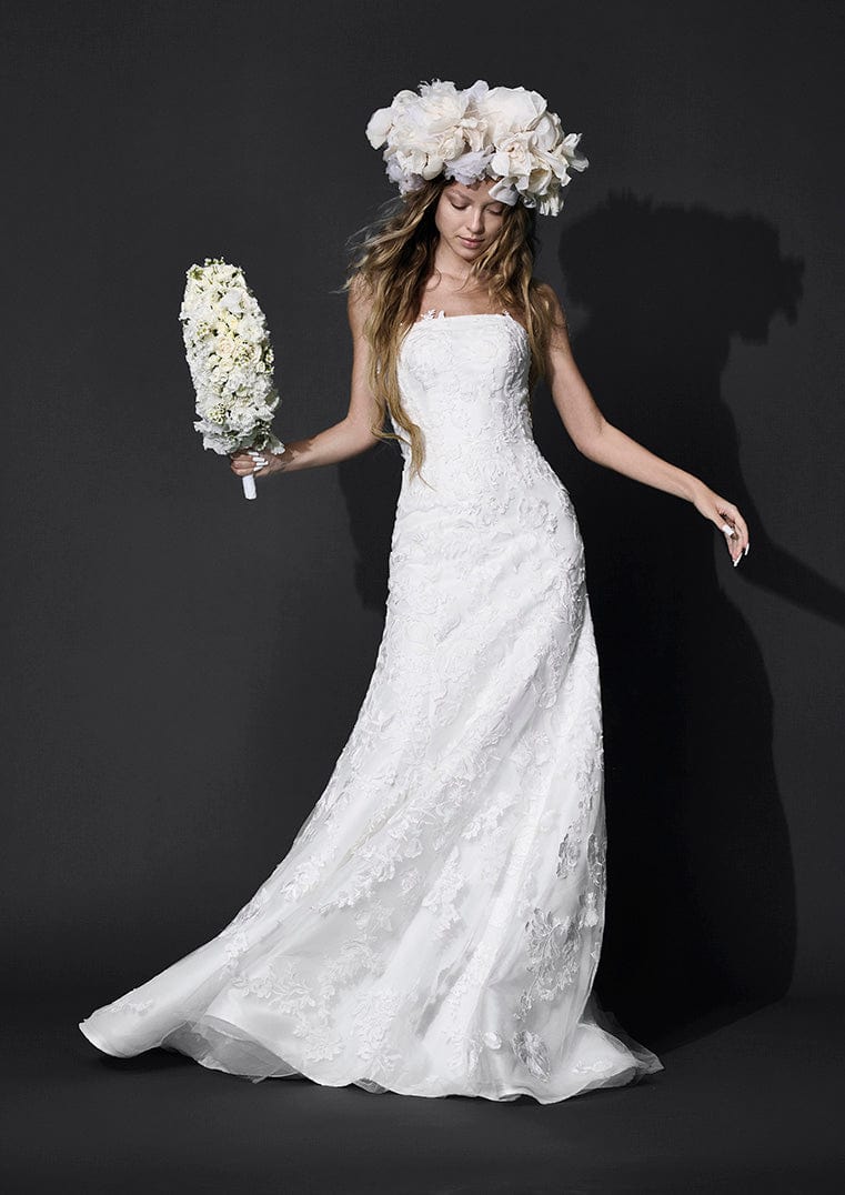 Vera Wang Wedding Dress 0 / Off White Vera Wang: Wallis