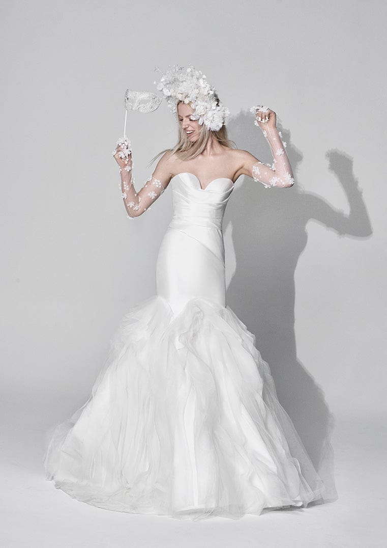 Vera Wang Wedding Dress 0 / Off White Vera Wang: Waves