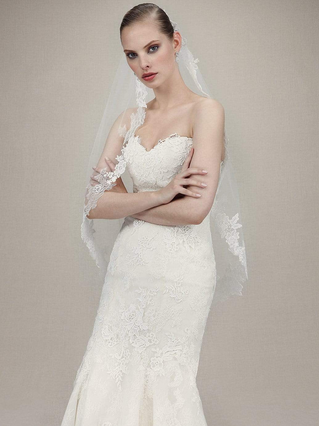 Enzoani Accessories 3.5x3 / Ivory Enzoani: V14653-C veil