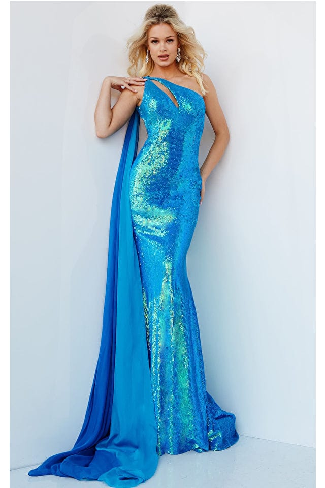 Holographic sale prom dress