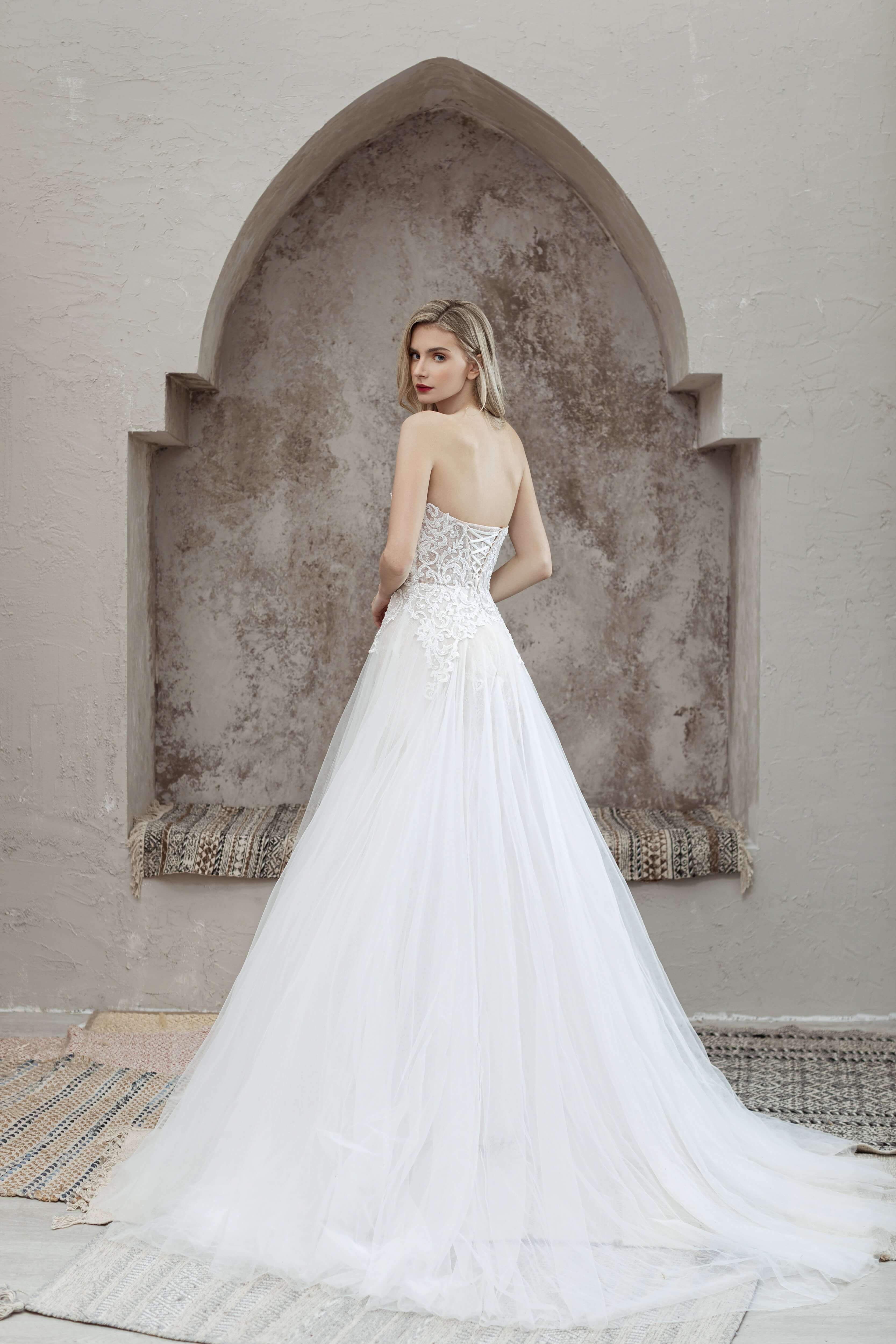 Magnolia Wedding Dress Magnolia White: Angelonia