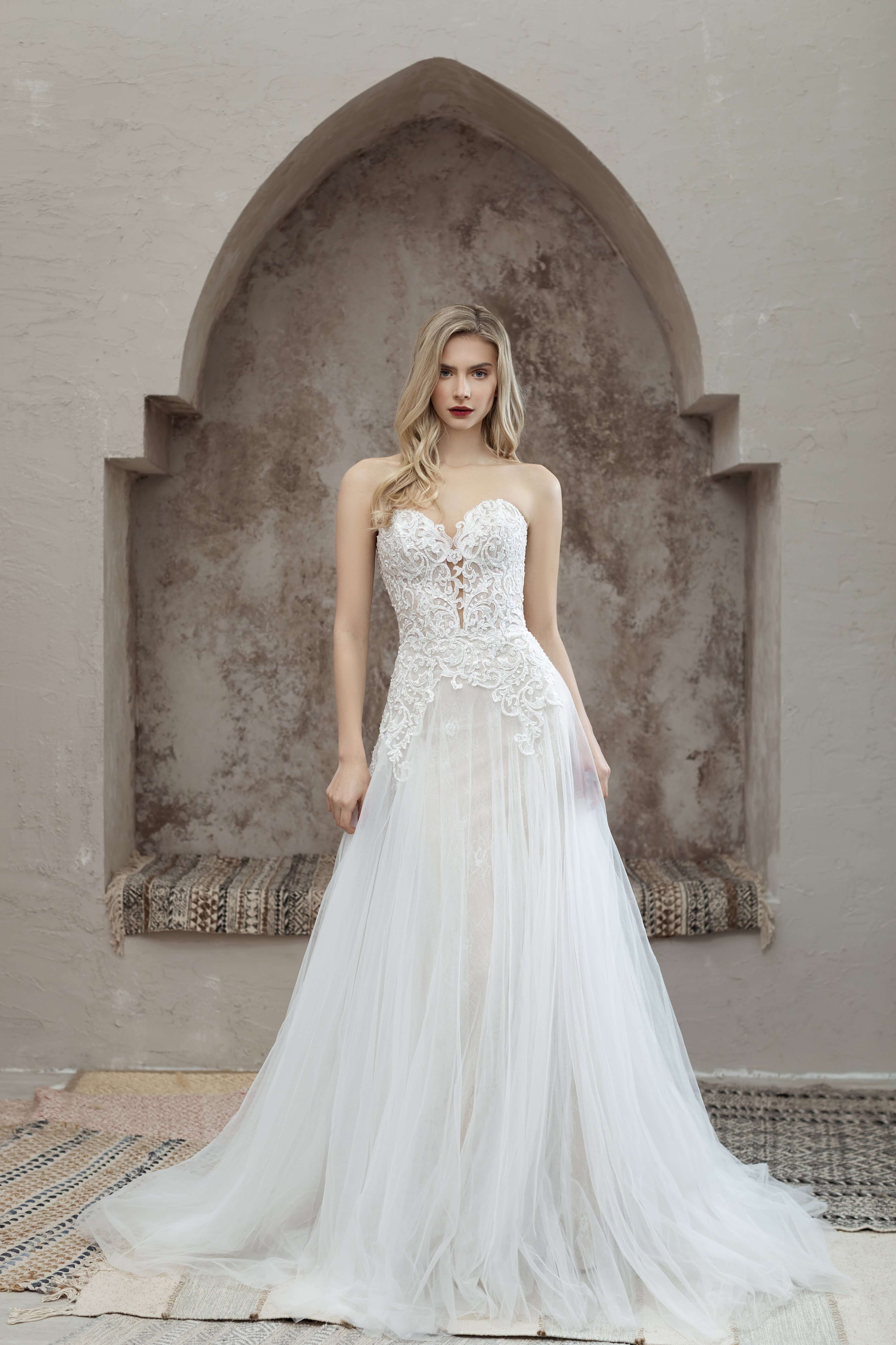 Magnolia Wedding Dress Magnolia White: Angelonia