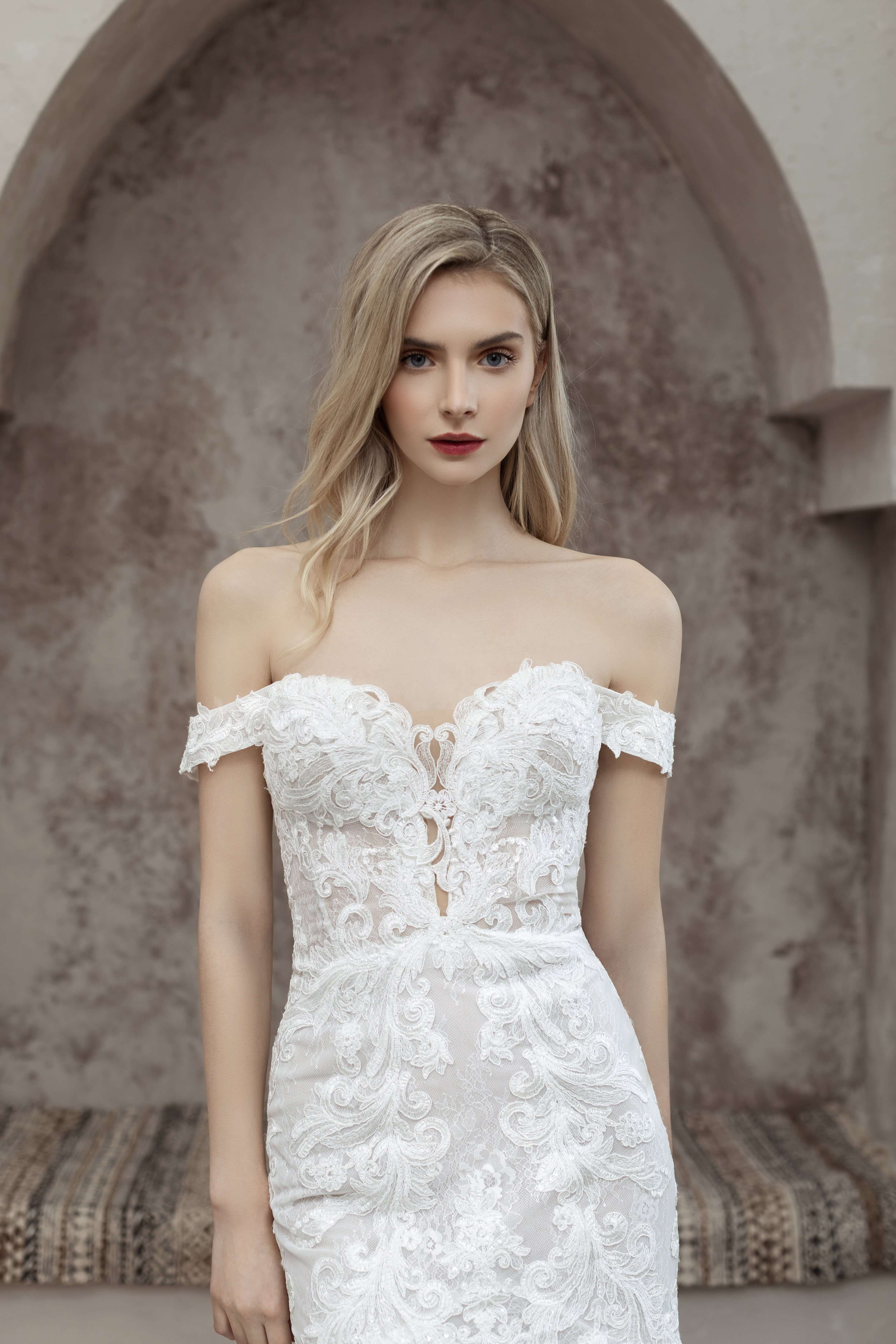 Magnolia Wedding Dress Magnolia White: Aubreita