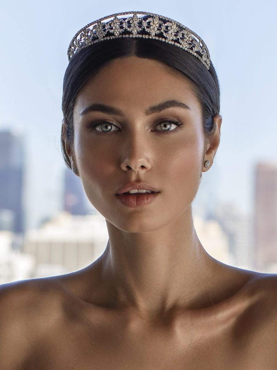 Pronovias Accessories 0 / ANTIQUE SILVER Pronovias: Edusa Tiara