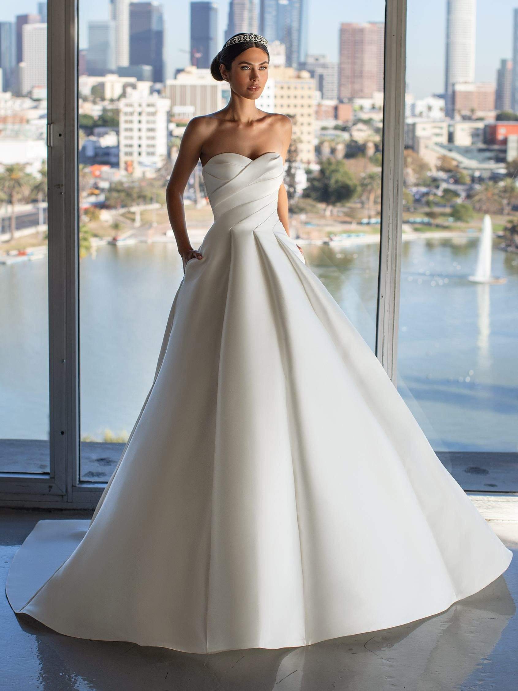 Pronovias Accessories 0 / ANTIQUE SILVER Pronovias: Edusa Tiara