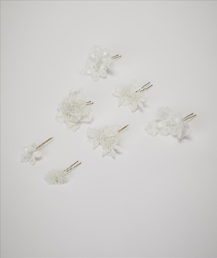 Pronovias Accessories 0 / OFF WHITE Pronovias: Thora Pins