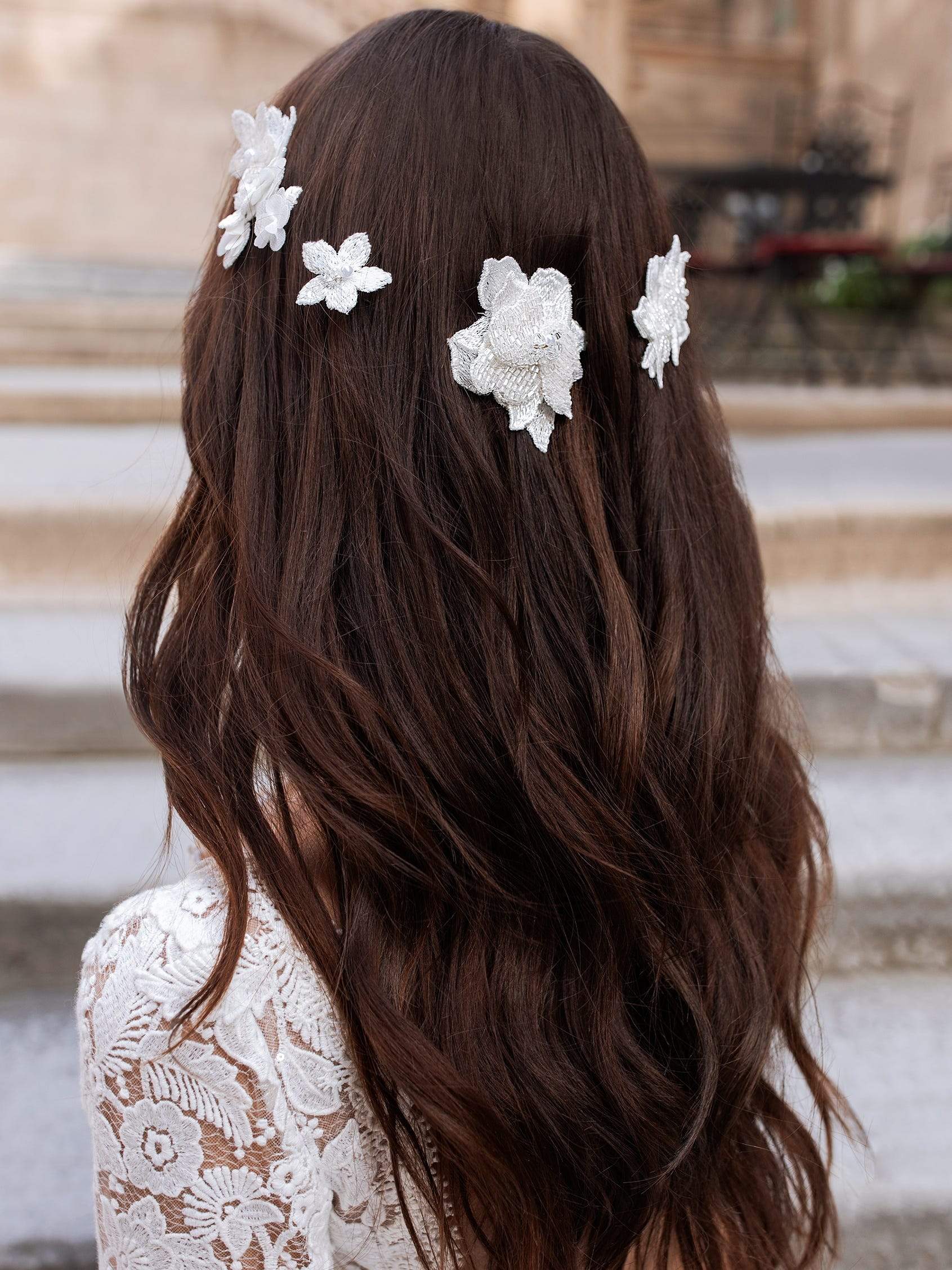 Pronovias Accessories 0 / OFF WHITE Pronovias: Thora Pins