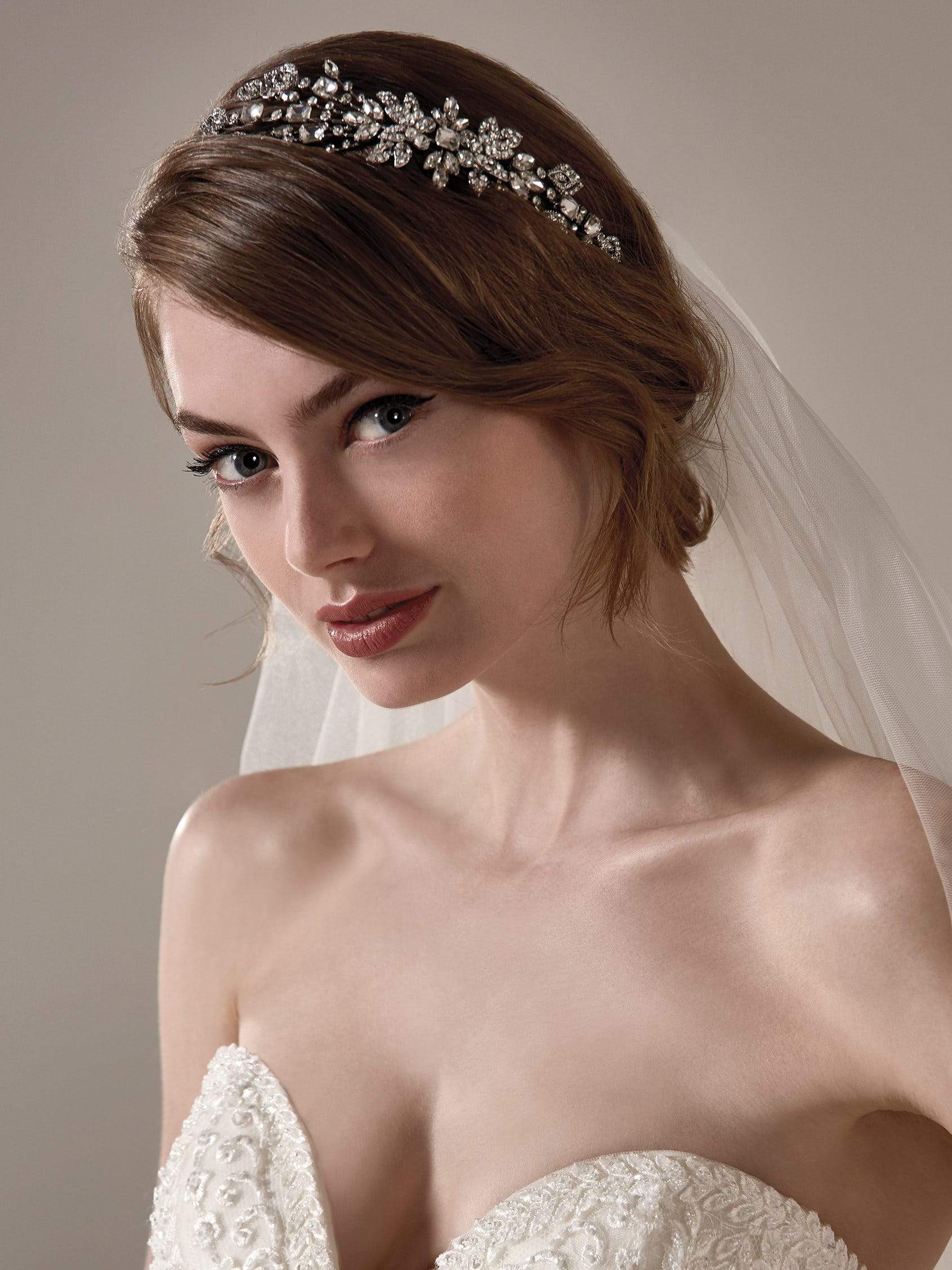 Pronovias Accessories 0 / SILVER Pronovias: US 05 Diadema