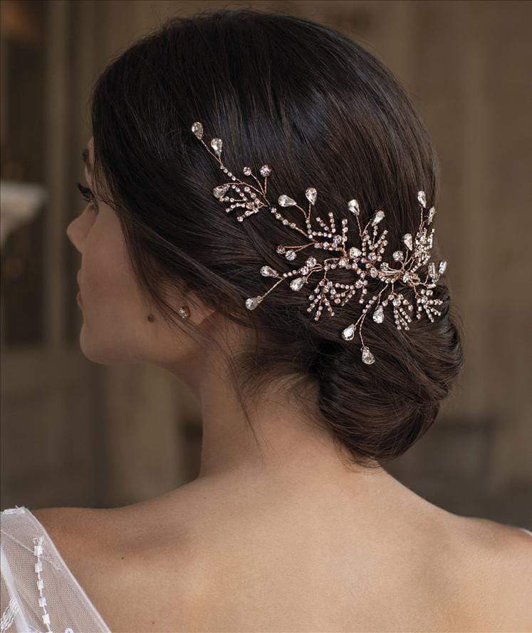 Pronovias Privee Accessories 0 / SILVER Pronovias Privee: Anemone Clip