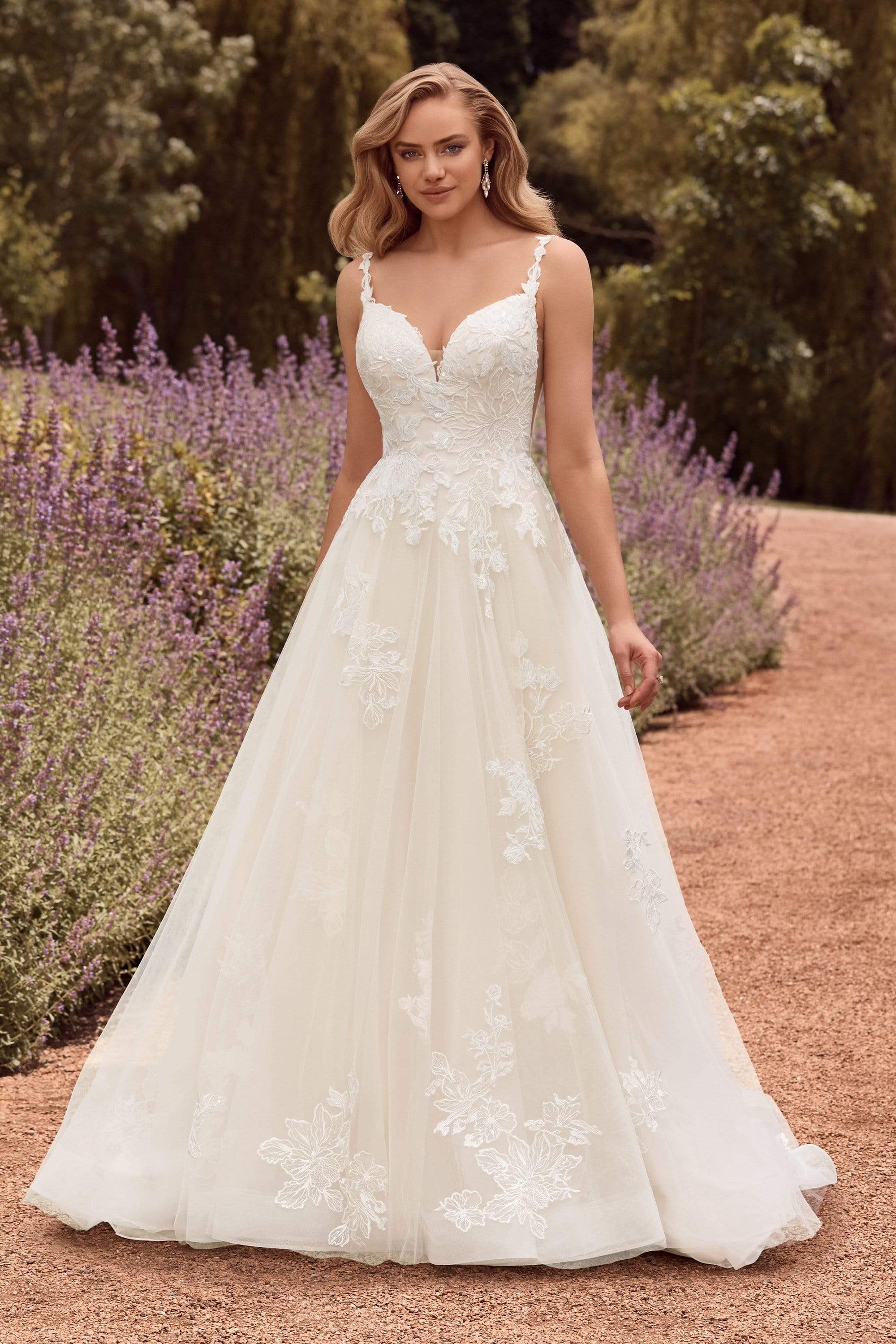 Sweetheart Neckline A-line Gown