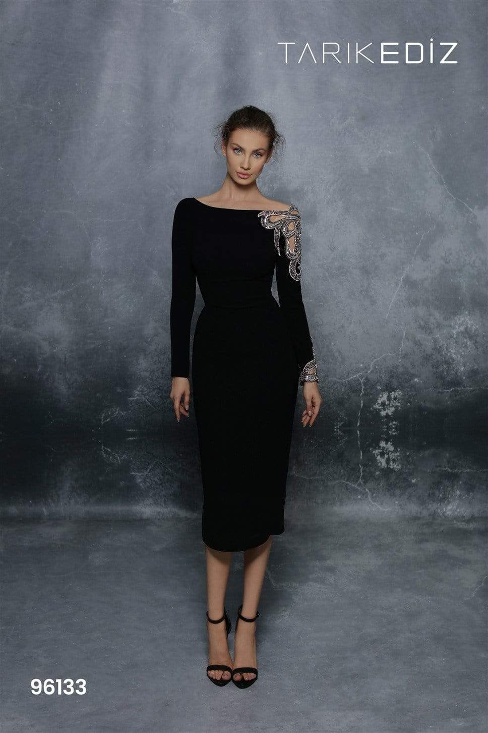 Tarik Ediz Evening Dress Tarik Ediz: 96133 - Blanch