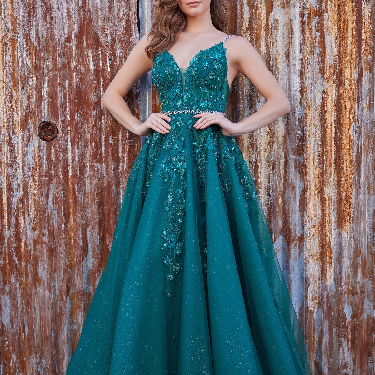 prom dresses ellie wilde Long Dress: EW36223 Light Blue / 00 Corset Bodice and Lace These Dusk gowns Ellie Wilde