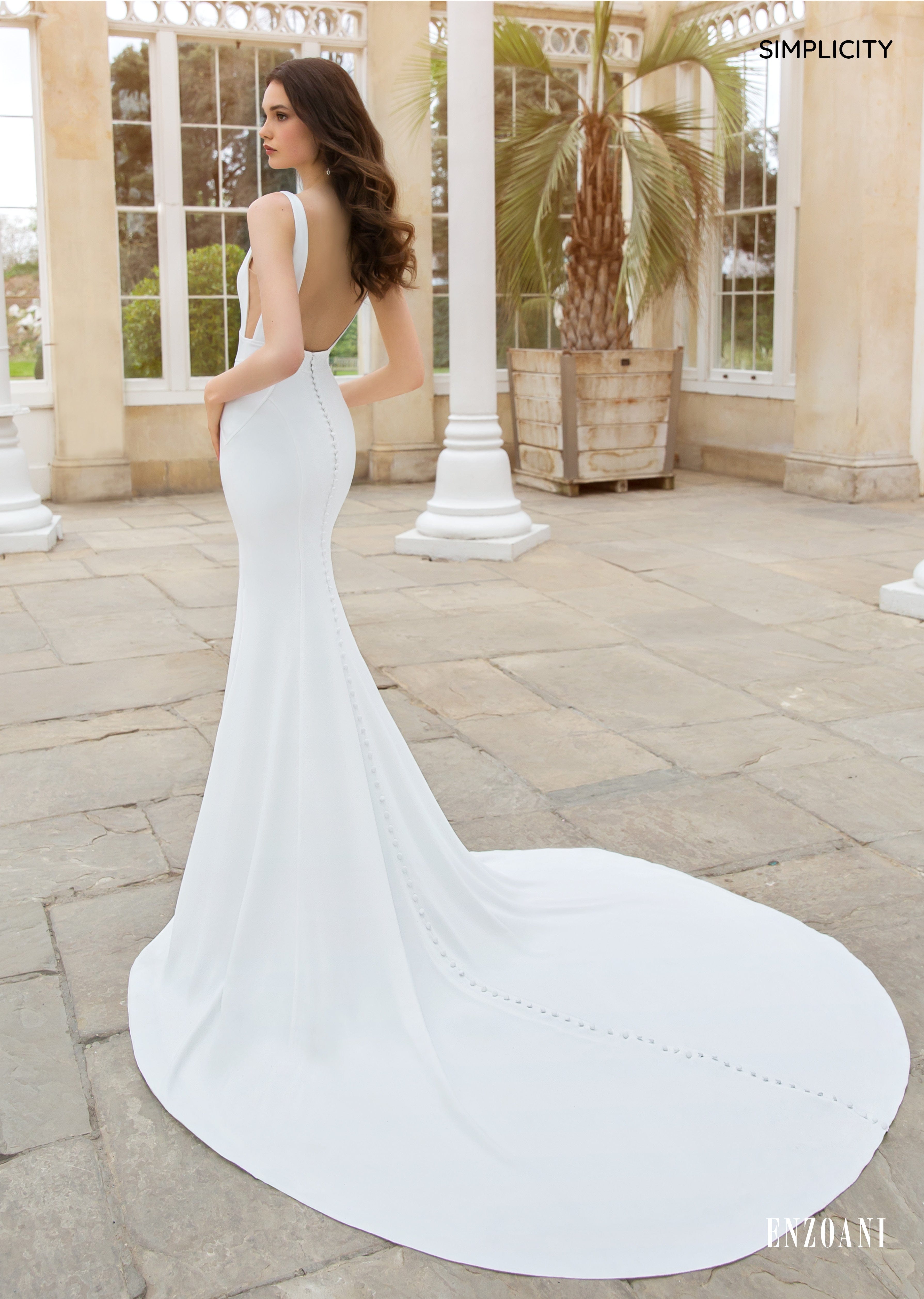 Enzoani Wedding Dress 8 / Ivory Enzoani: Simplicity (Clearance)