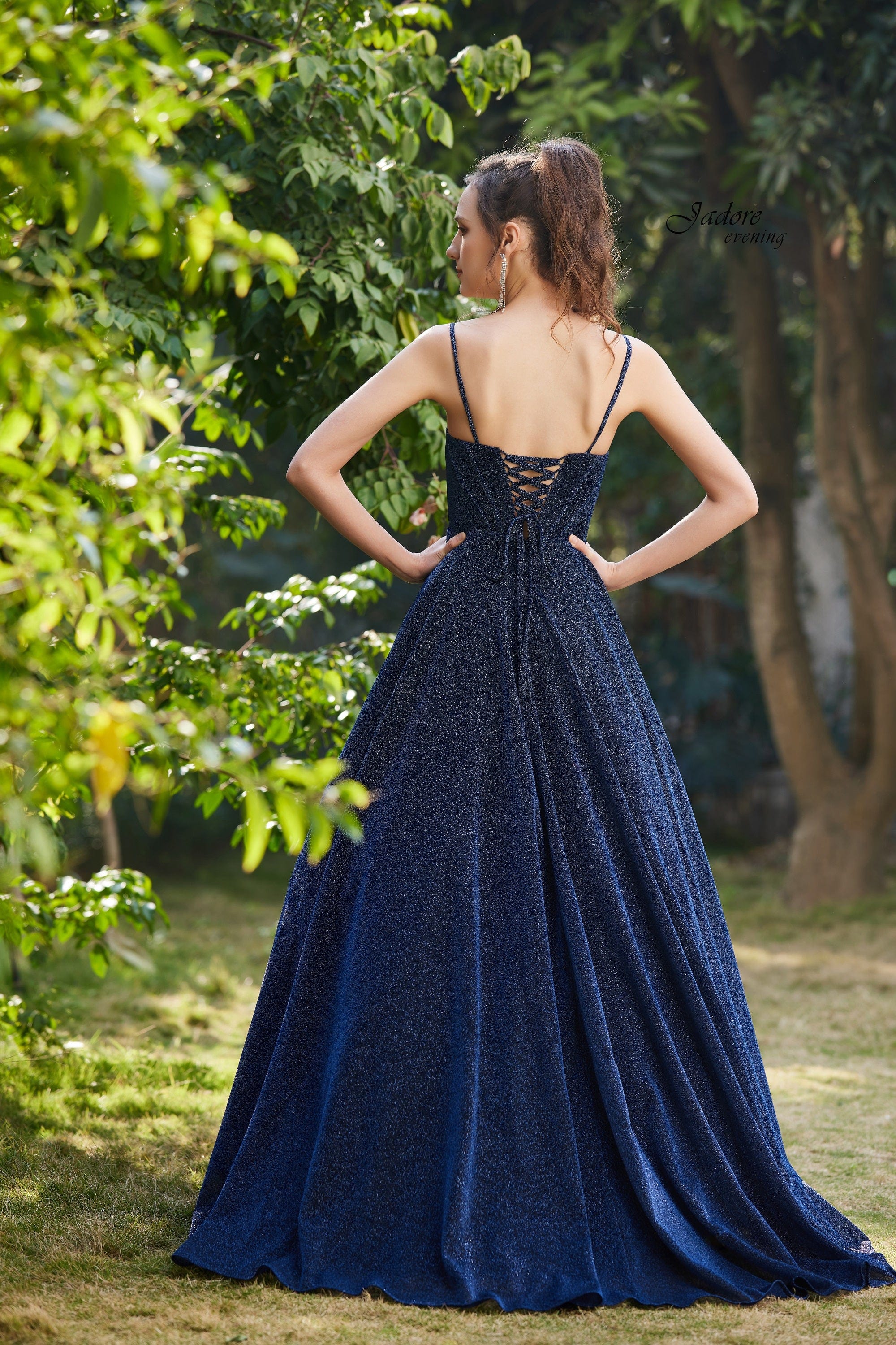 Jadore navy clearance dress