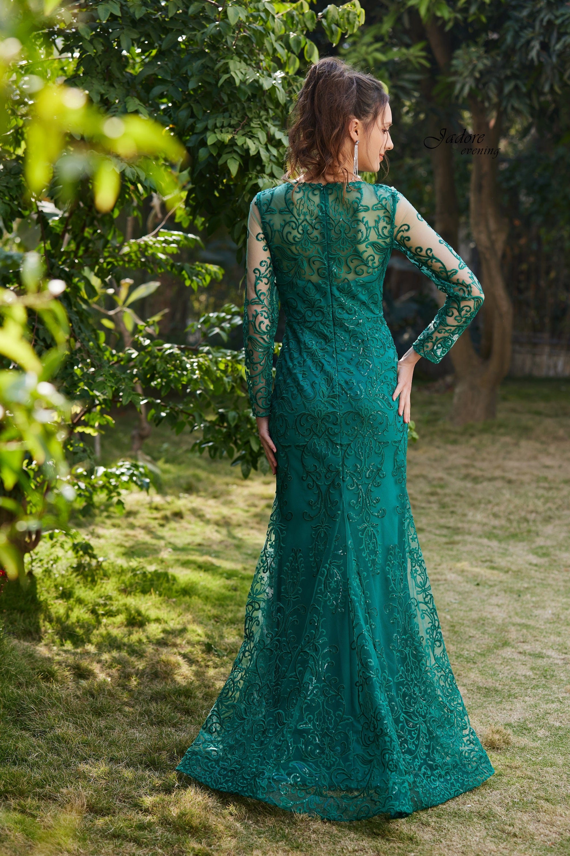 Jadore emerald 2024 green dress