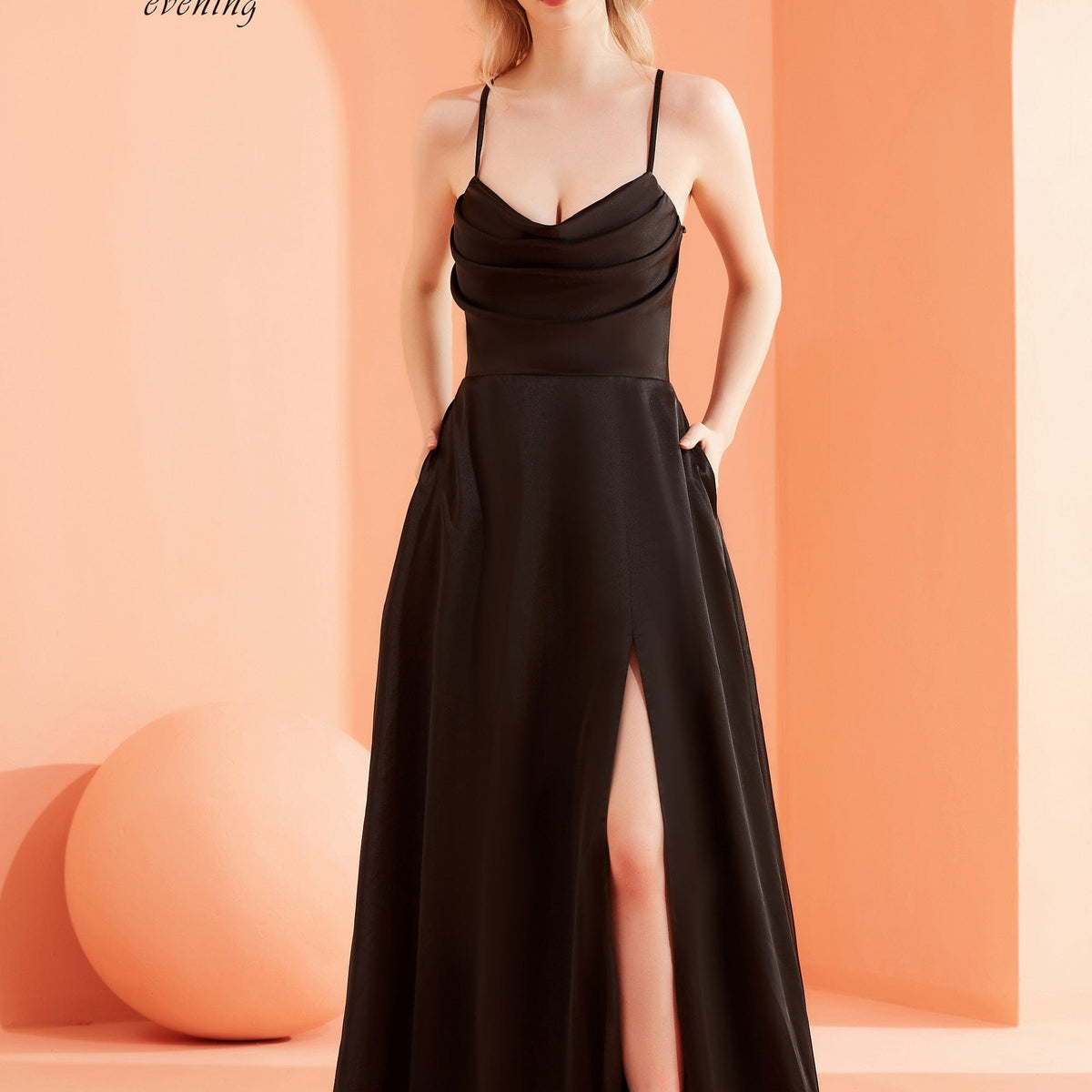 h&m brown cut out dress OFF-WHITE CUTOUT – Haight Narrow shoulder straps threaded Burgundy Chiffon A-line Long clearance2026 Fit:Extra Trim