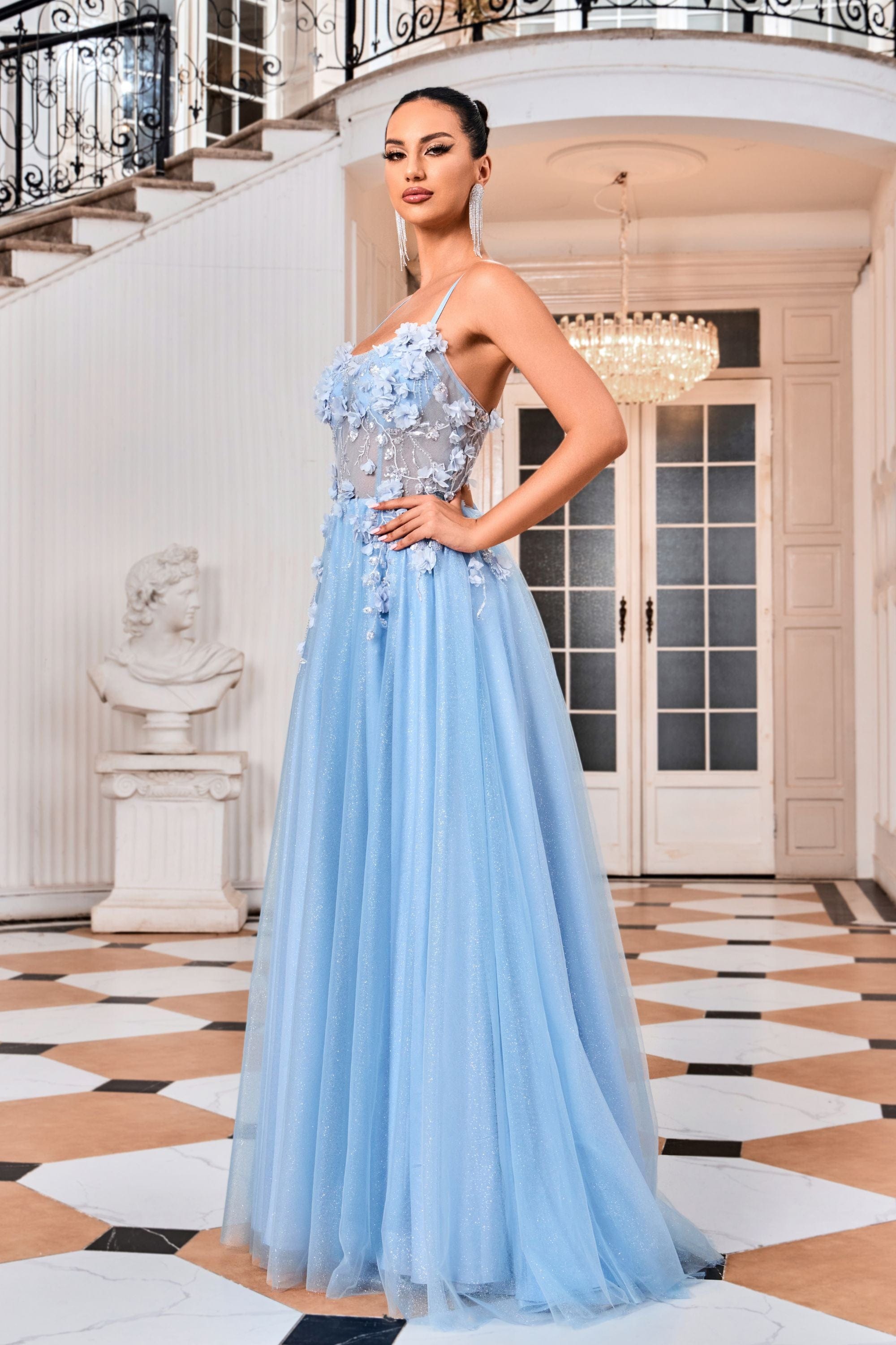 jadore silver dress J'Adore Dresses JM209