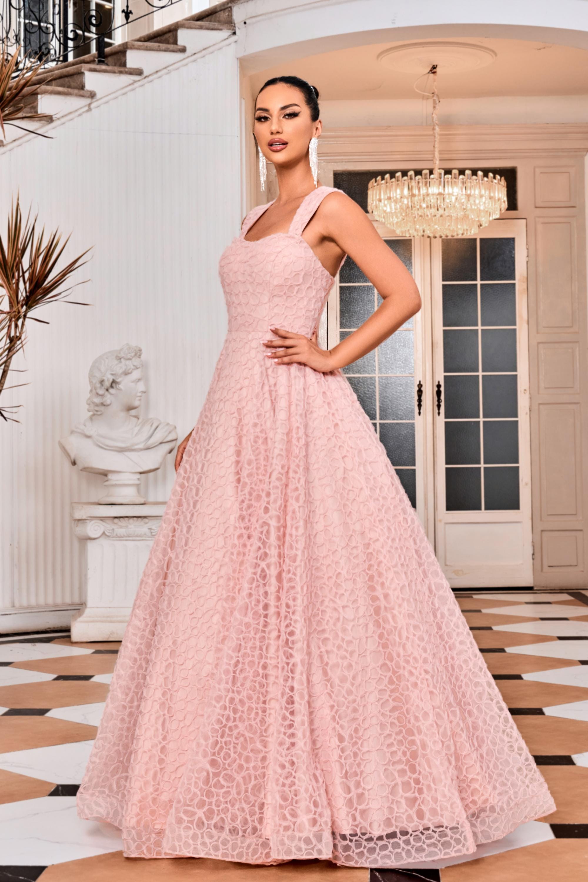 Jadore Evening Dress 4 / Pink Jadore: J24037