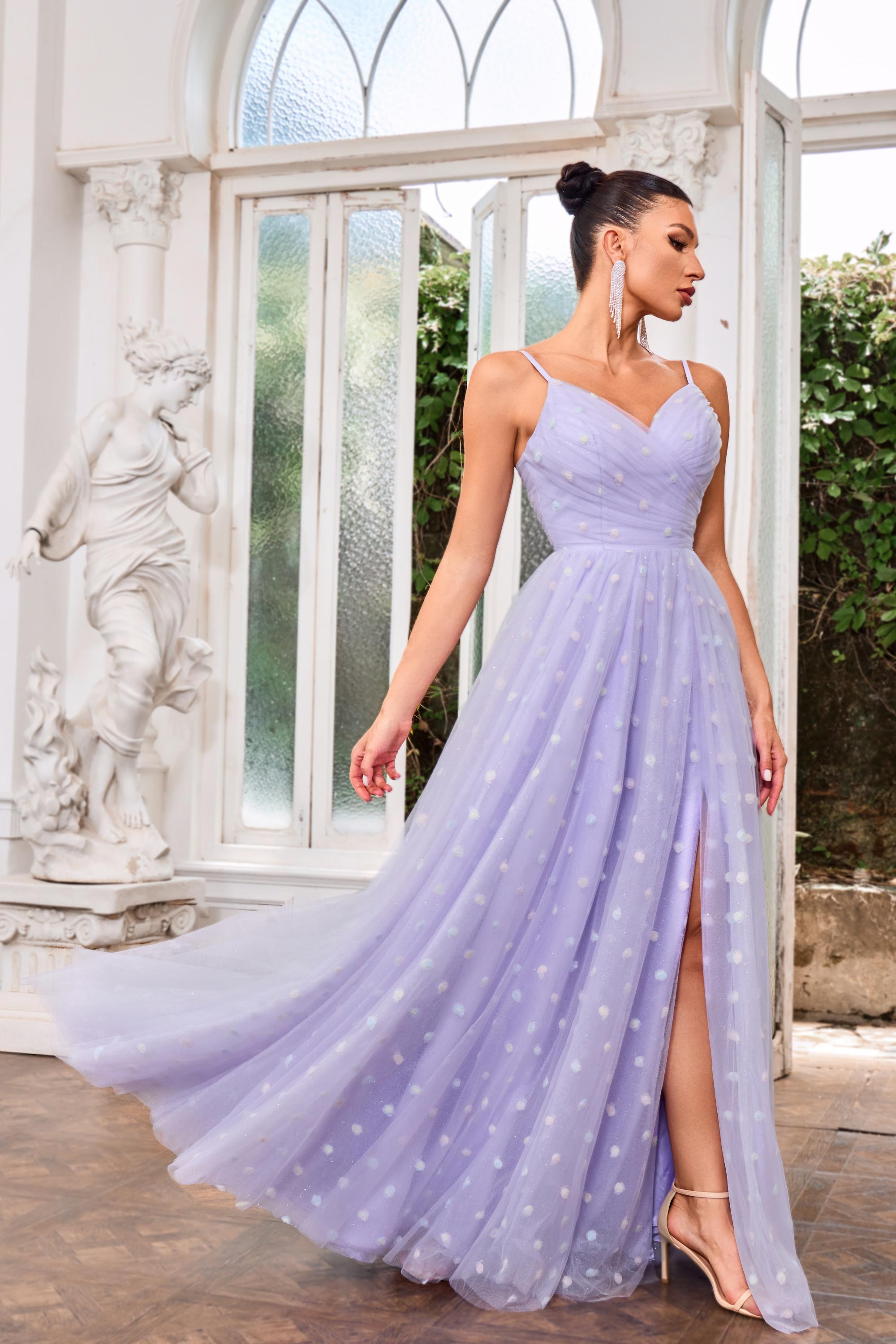 Jadore Evening Dress 4 / Light Purple Jadore: J24049