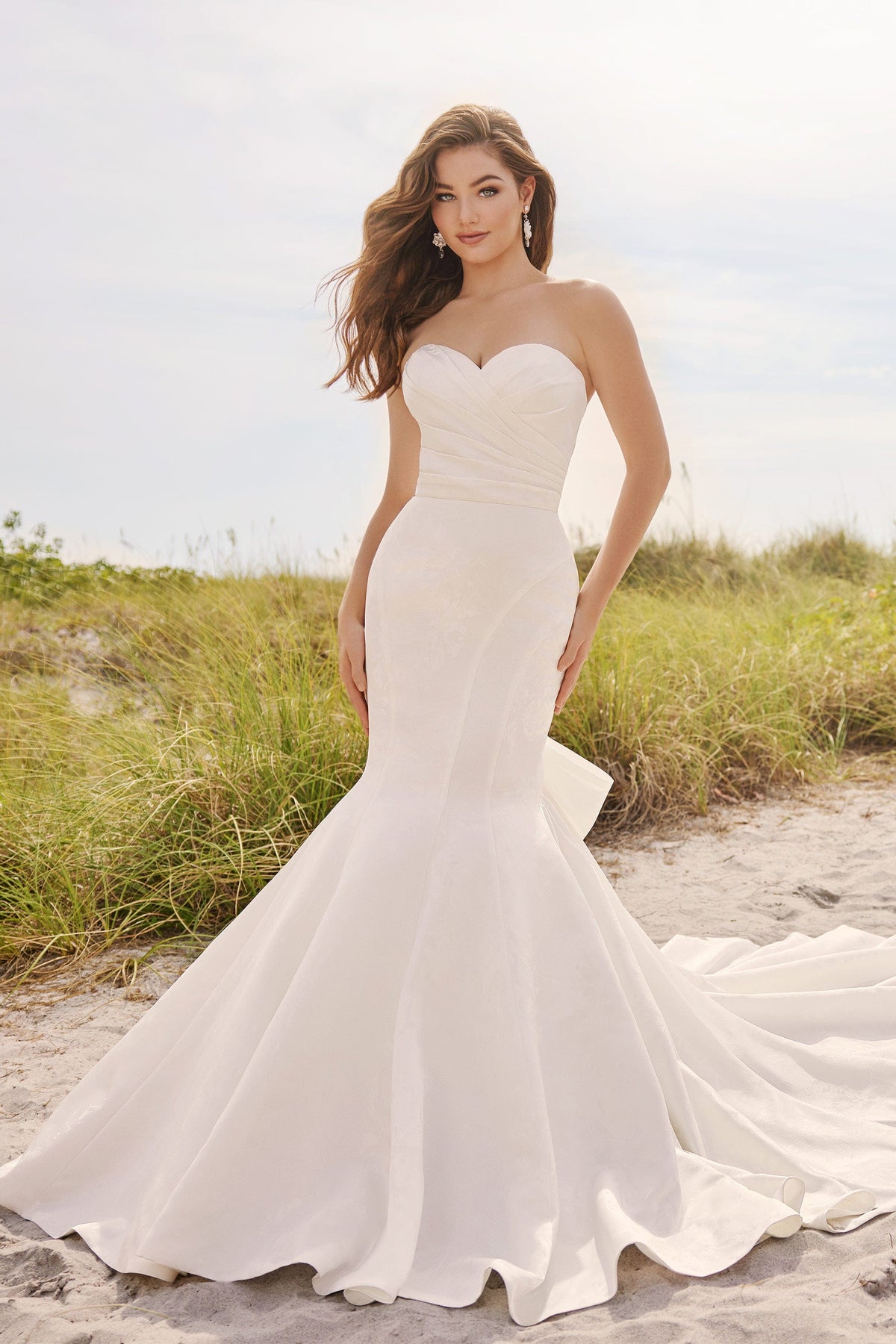 Martin Thornburg Wedding Dress 0 / Diamond White Martin Thornburg: MT3229 - Peyton