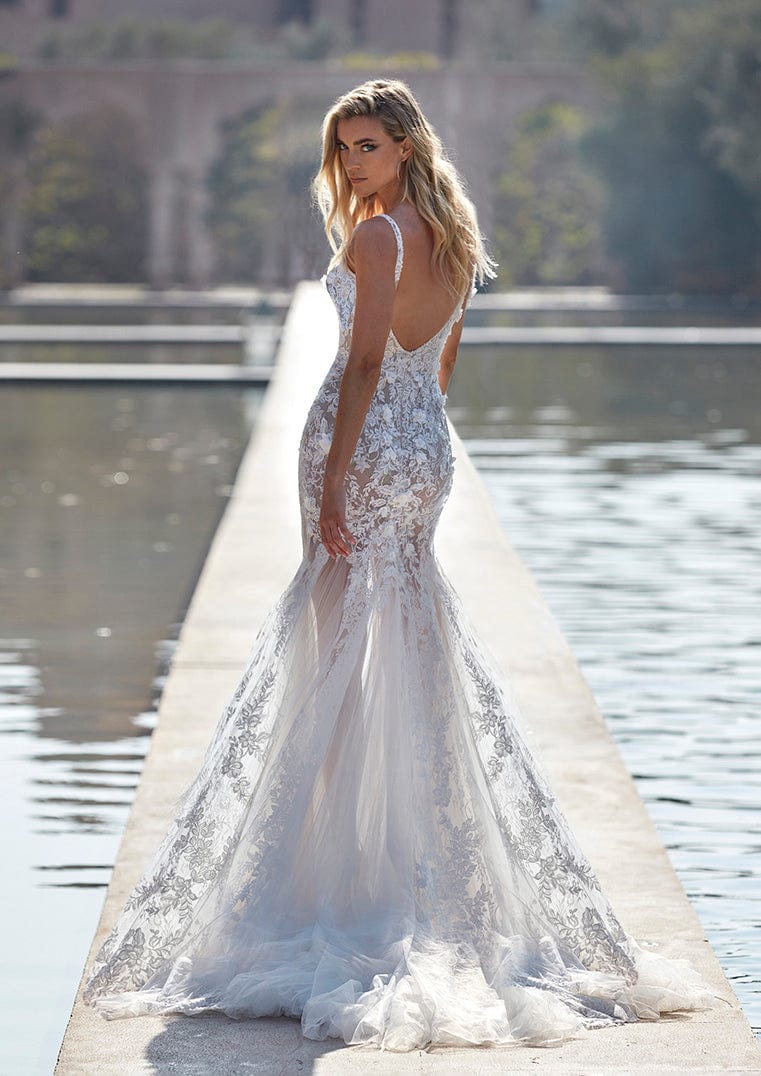 pronovias backless wedding dress Swanson Wedding Dress - Wedding Atelier NYC Pronovias
