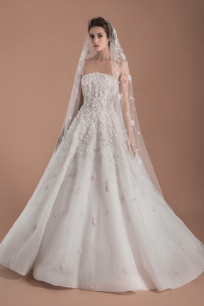 Saiid Kobeisy Wedding Dress 8 / Off White Saiid Kobeisy: SK20-14 (Clearance)