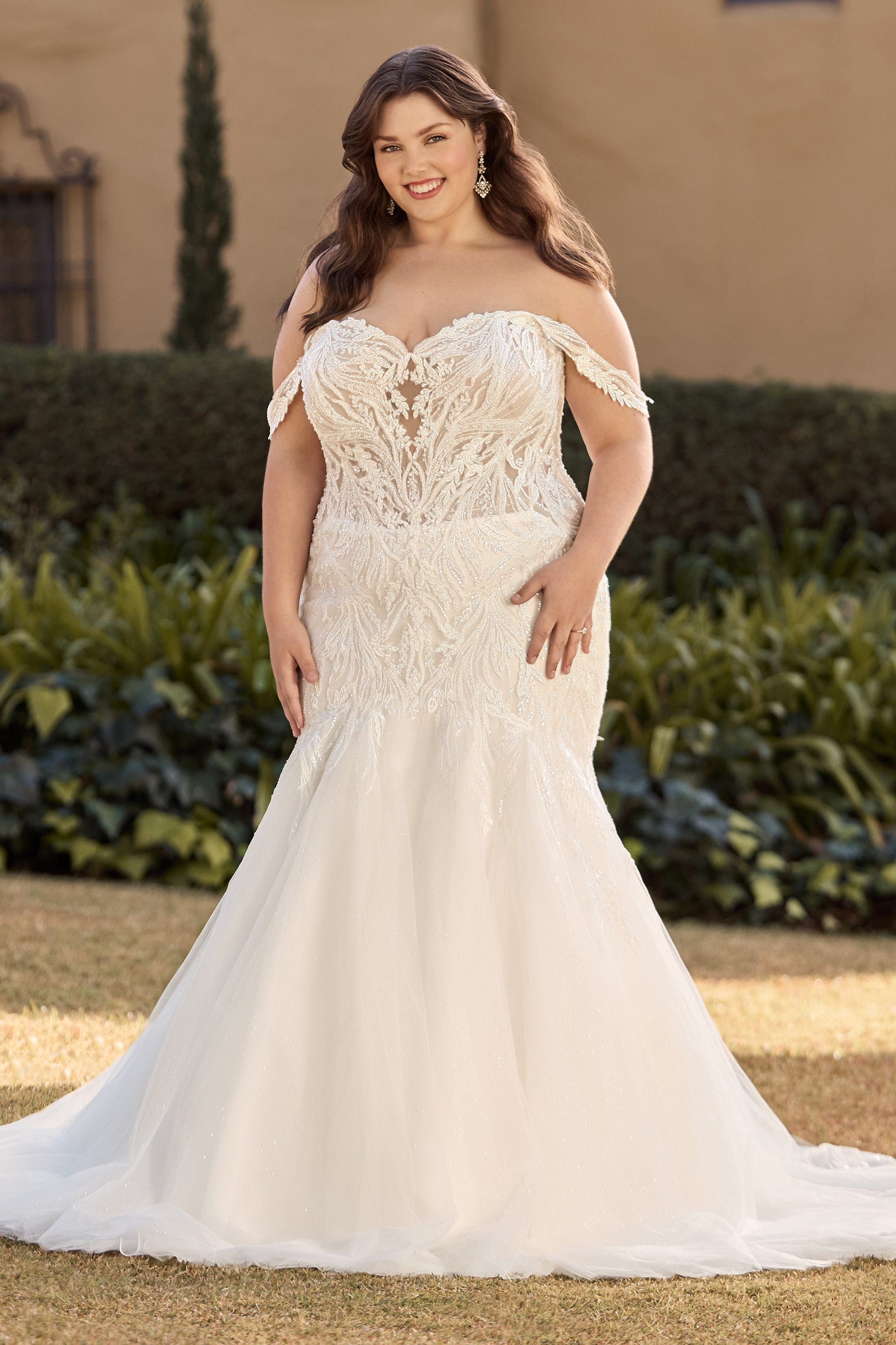 Sophia Tolli Long Sleeve Ballgown Bridal Gowns Sophia Tolli A-Line