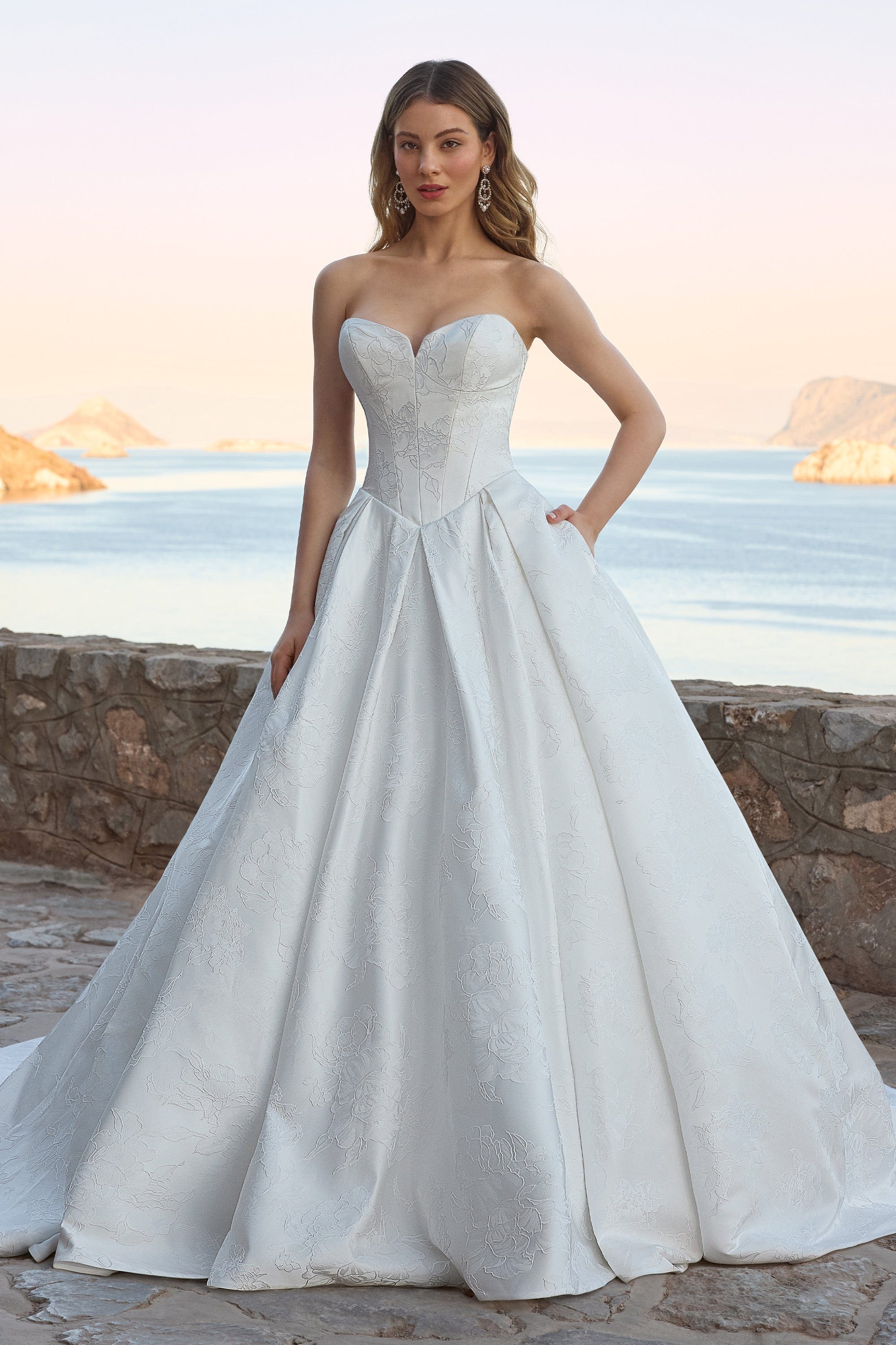 Sophia Tolli Wedding Dress 0 / Ivory Sophia Tolli: Y3182B - Elli Marie