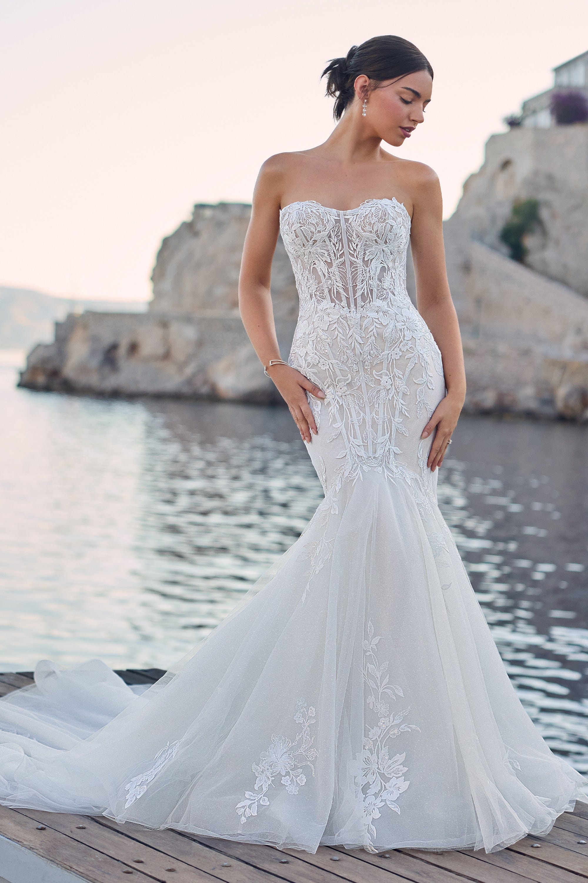 Sophia Tolli Wedding Dress 0 / Ivory Sophia Tolli: Y3185 - Malibu